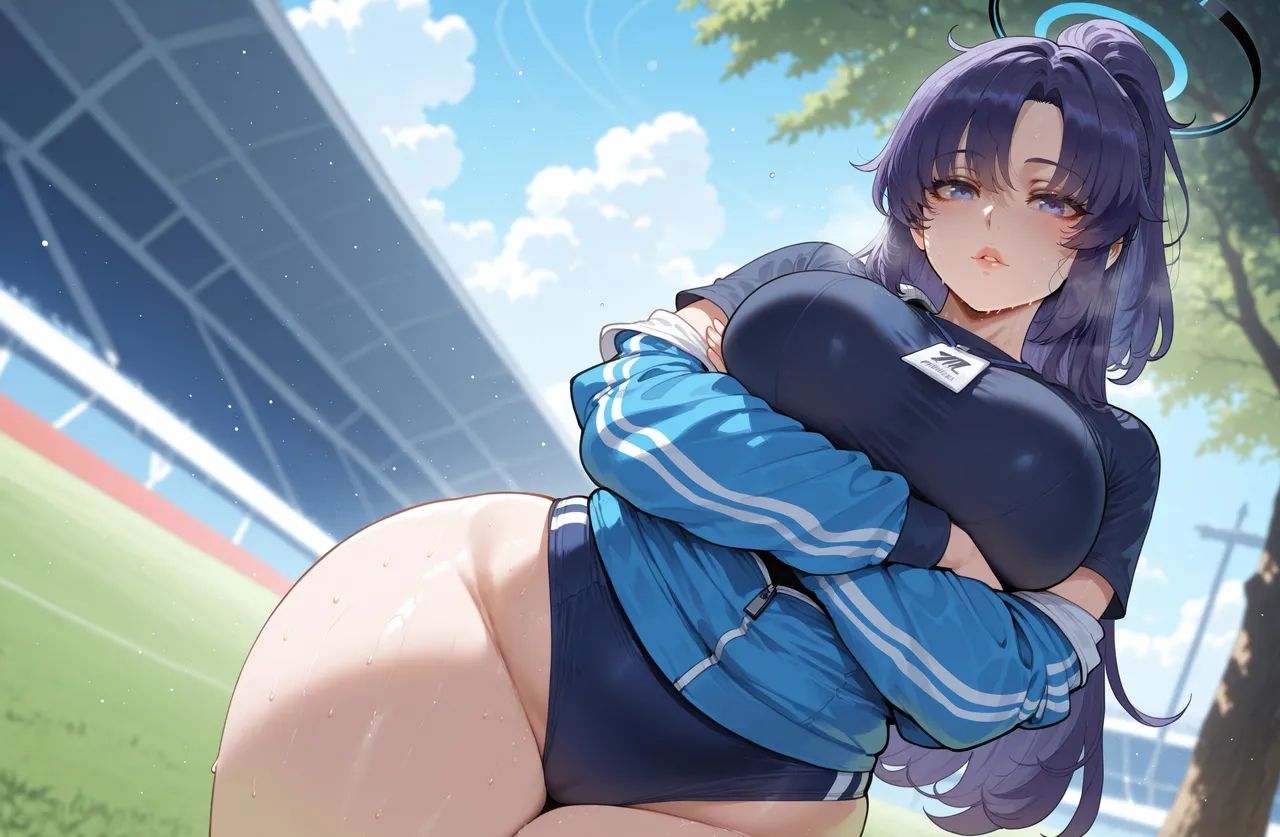 [Miyu Ai] Hayase Yuuka (Track): After Practice [Ai Generated] Page.15