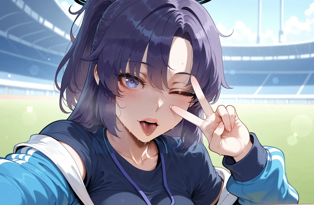 [Miyu Ai] Hayase Yuuka (Track): After Practice [Ai Generated] Page.17