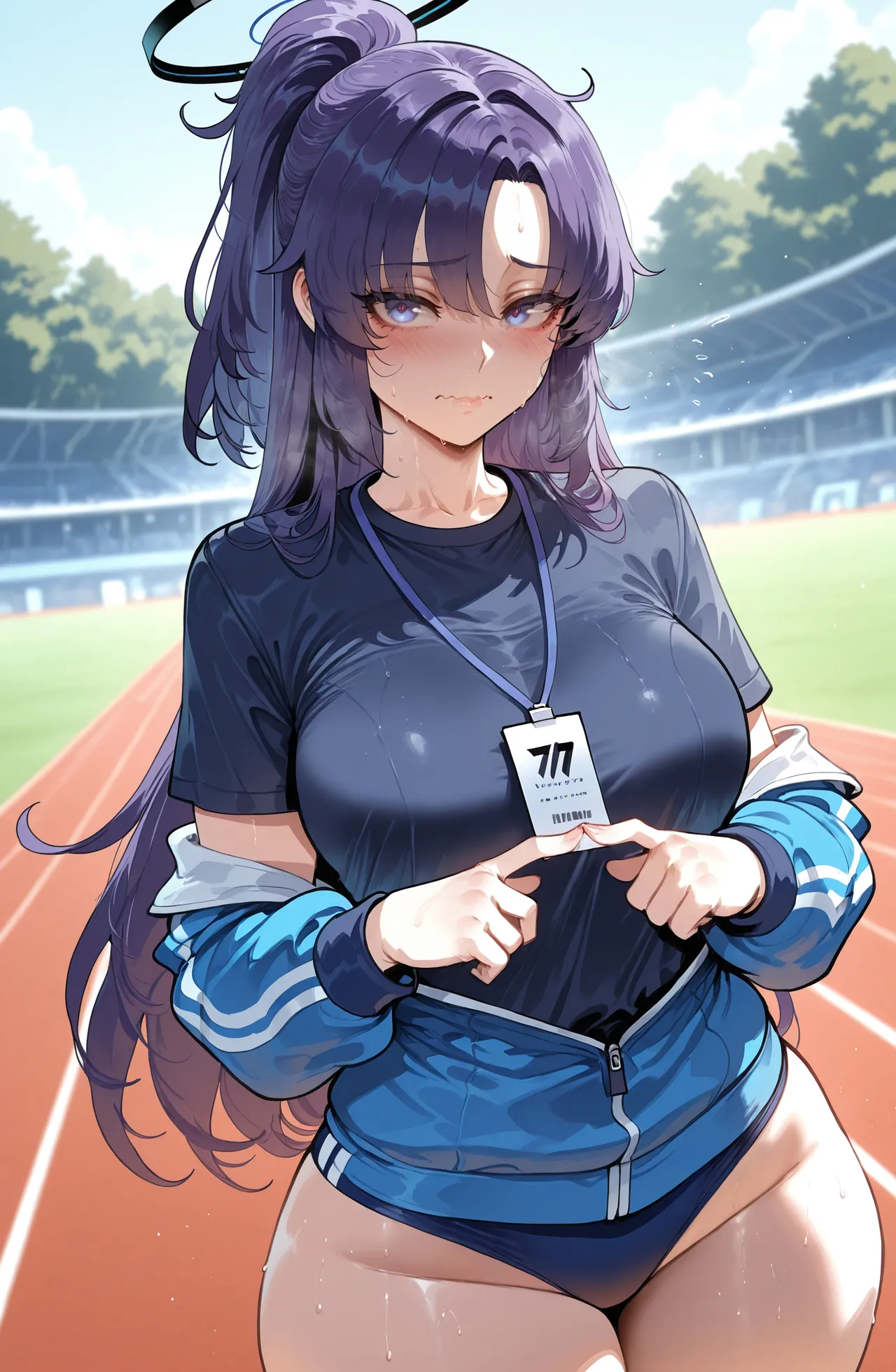 [Miyu Ai] Hayase Yuuka (Track): After Practice [Ai Generated] Page.173