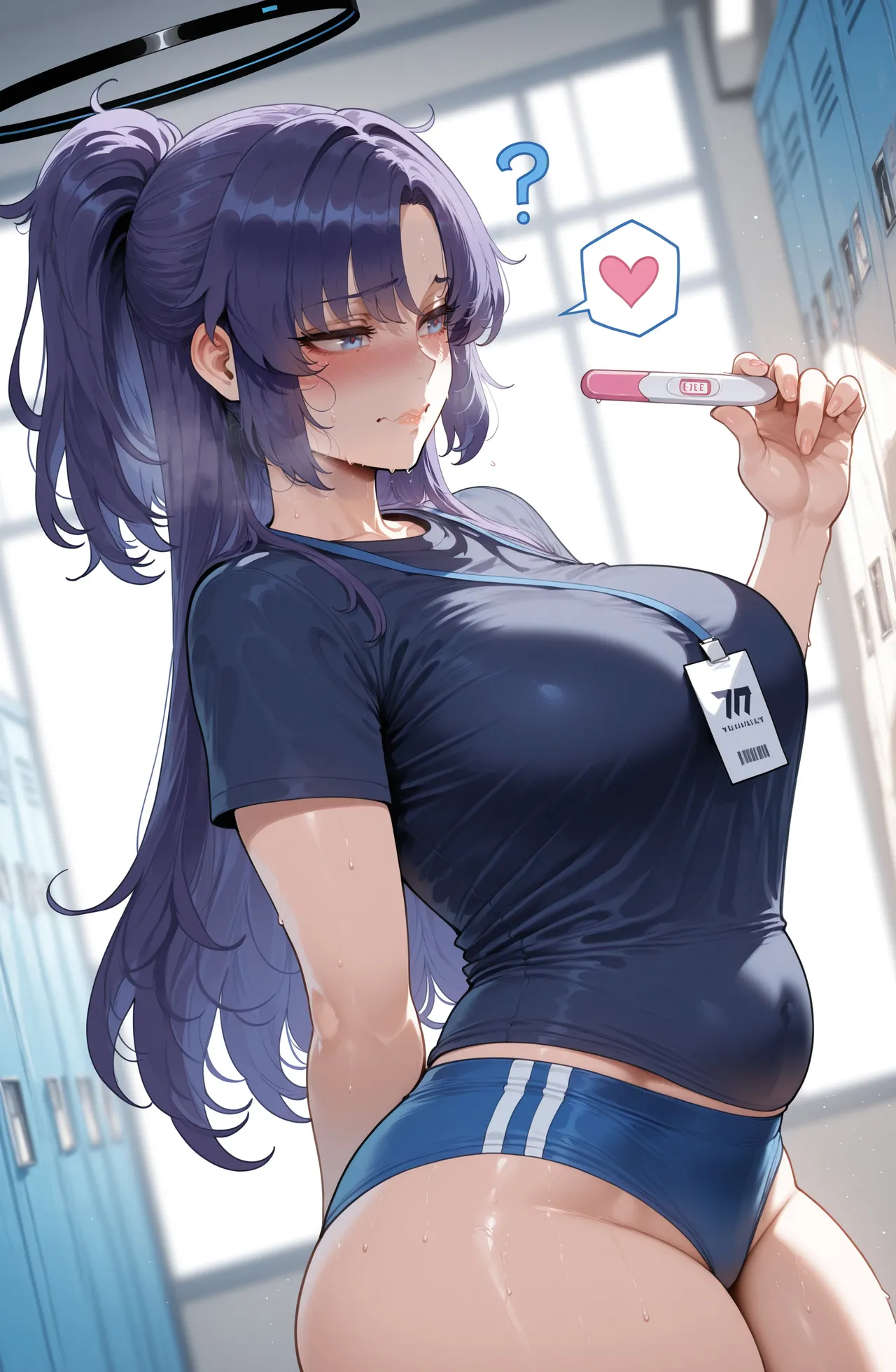 [Miyu Ai] Hayase Yuuka (Track): After Practice [Ai Generated] Page.178