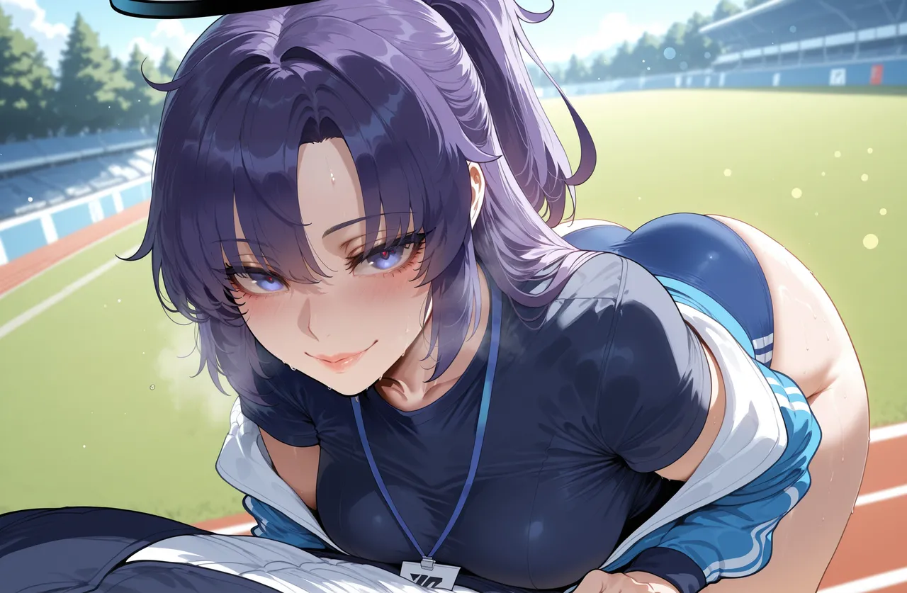 [Miyu Ai] Hayase Yuuka (Track): After Practice [Ai Generated] Page.3