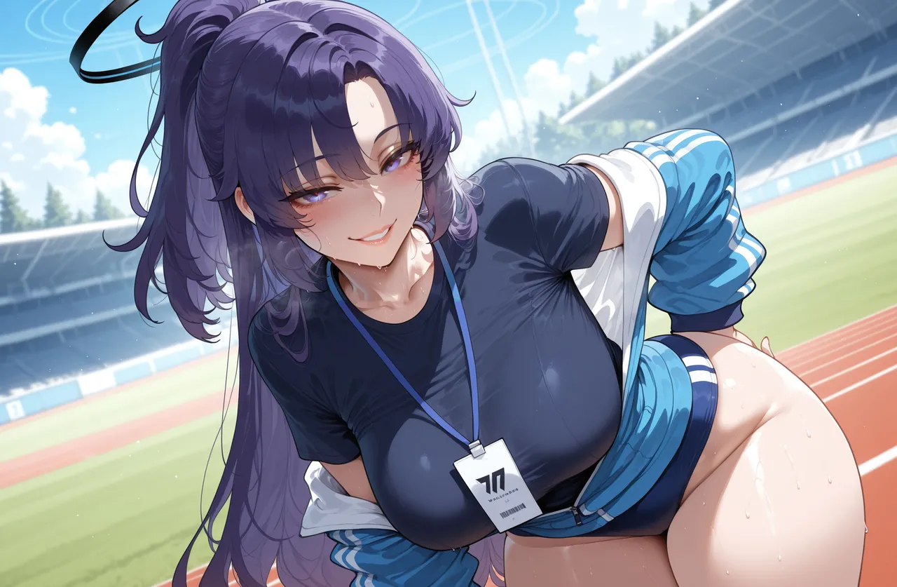 [Miyu Ai] Hayase Yuuka (Track): After Practice [Ai Generated] Page.5