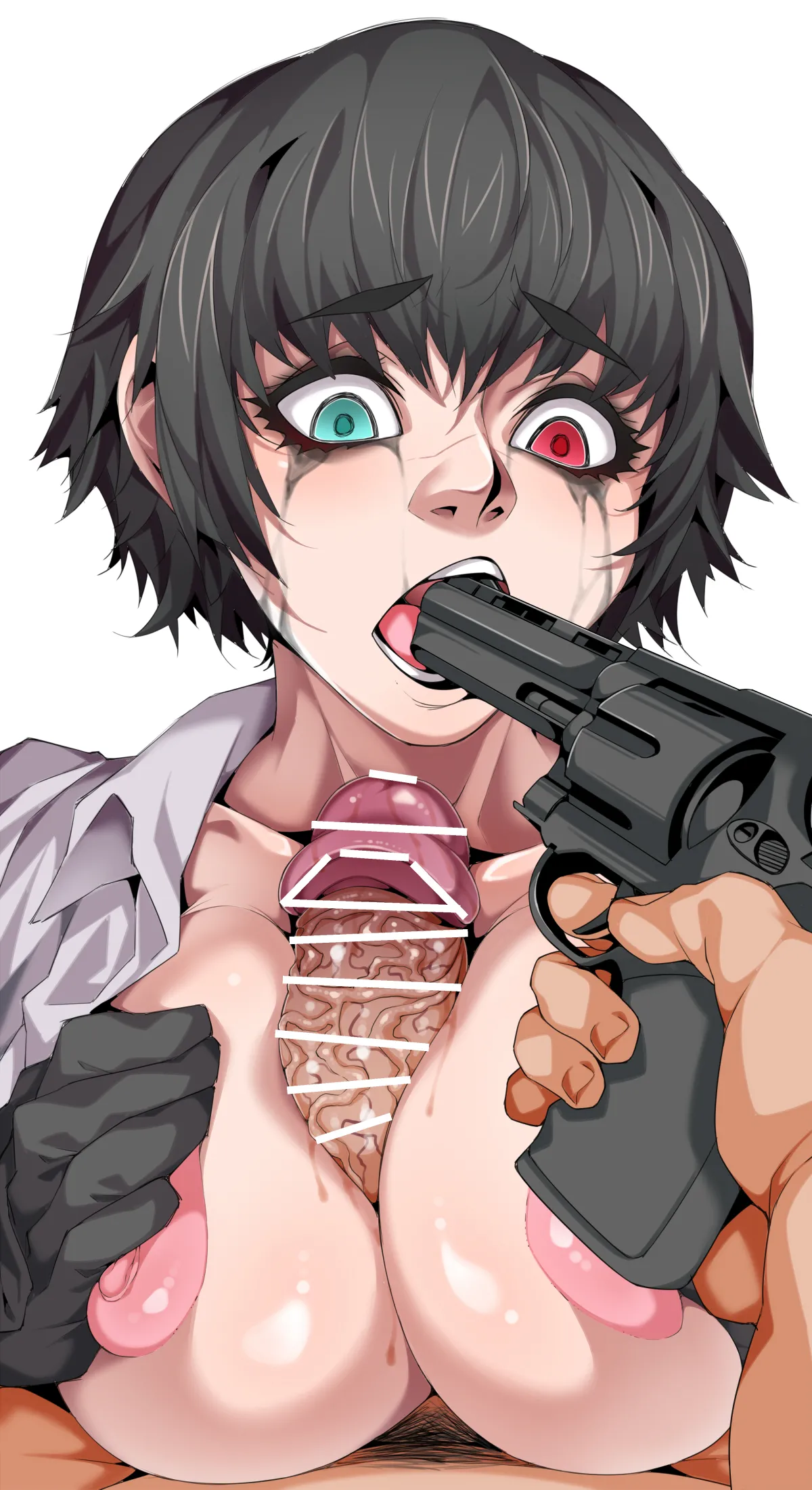 bekon15 / ko1444 / Bacon Ryona graffiti 1-11 + 2 Skeb guro Pixiv posts. Page.166