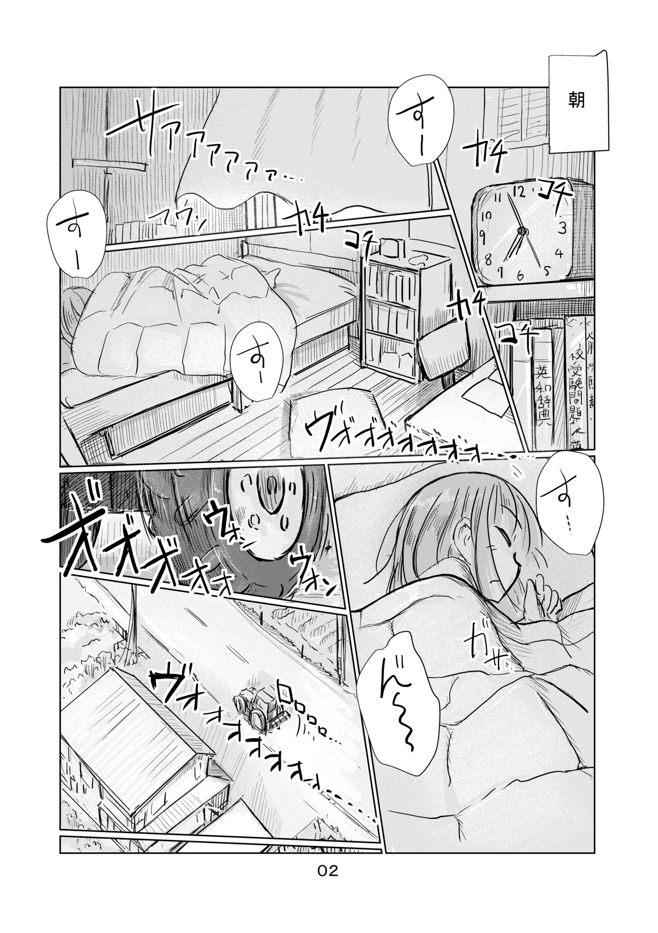 少女と夏の日 Page.3