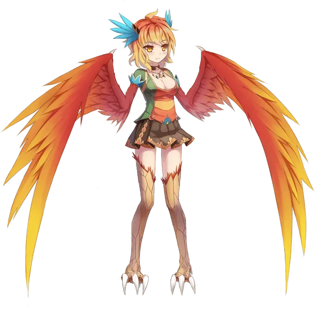 Monster Musume: Everyday Life with Monster Girls Online---harpy Page.2