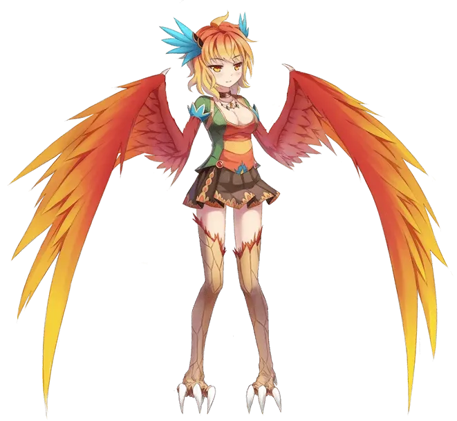 Monster Musume: Everyday Life with Monster Girls Online---harpy Page.3