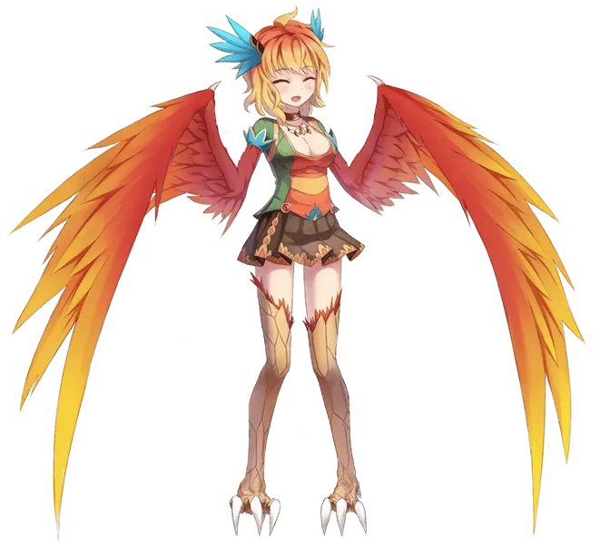 Monster Musume: Everyday Life with Monster Girls Online---harpy Page.6