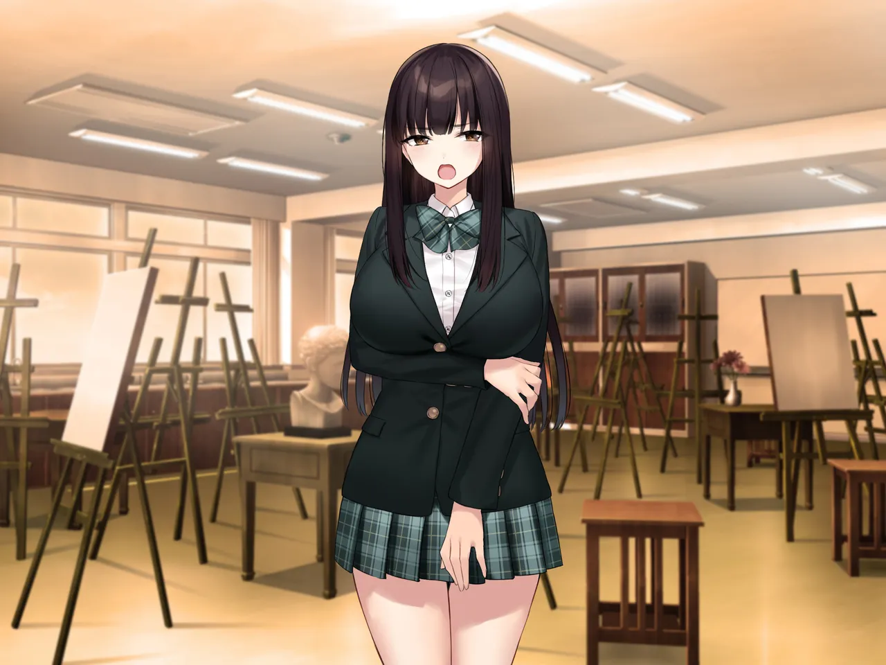 巨乳な先輩? 巨乳な幼なじみ? 二人とハーレムH...する? Page.254