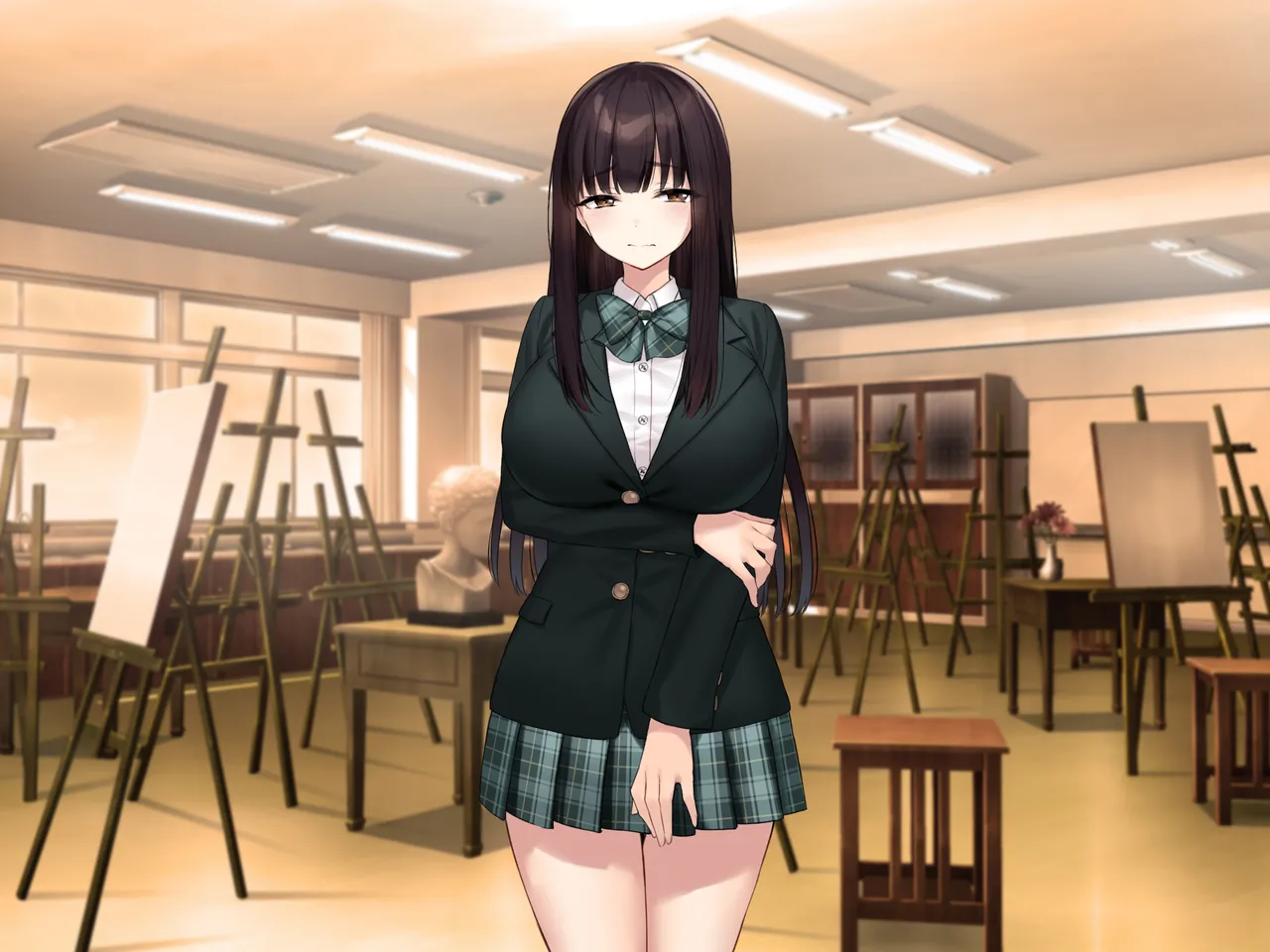 巨乳な先輩? 巨乳な幼なじみ? 二人とハーレムH...する? Page.255