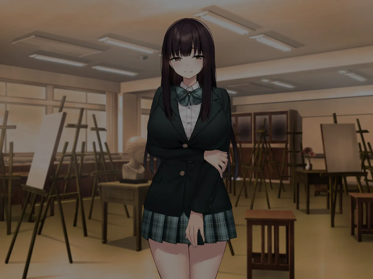 巨乳な先輩? 巨乳な幼なじみ? 二人とハーレムH...する? Page.48