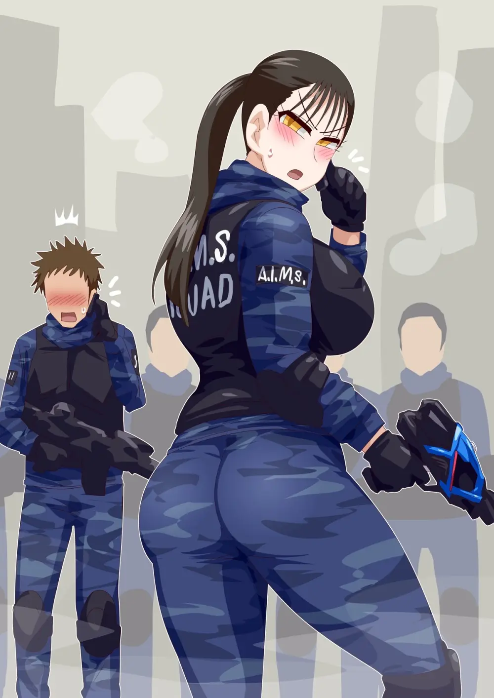 シャワー室隊長