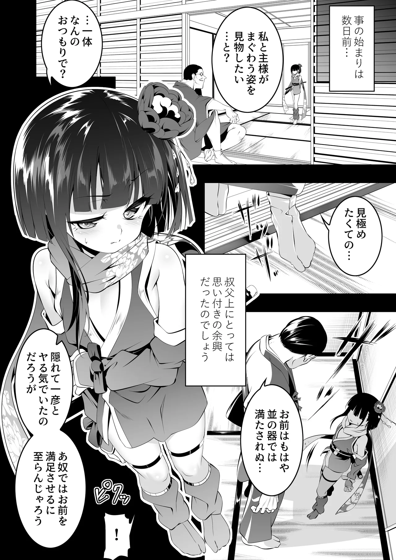好色の忠義くノ一ぼたん参 Page.5