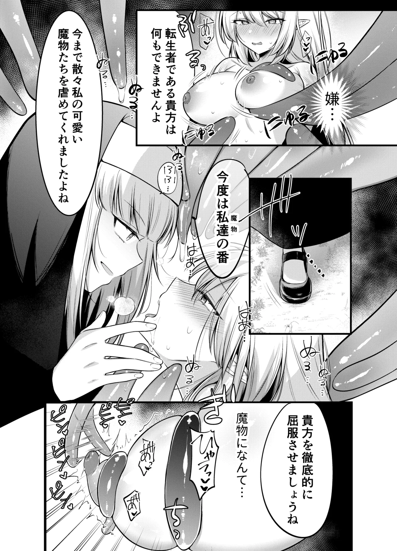 異世界転生したエルフが魔物に仕返しされる話 Page.10