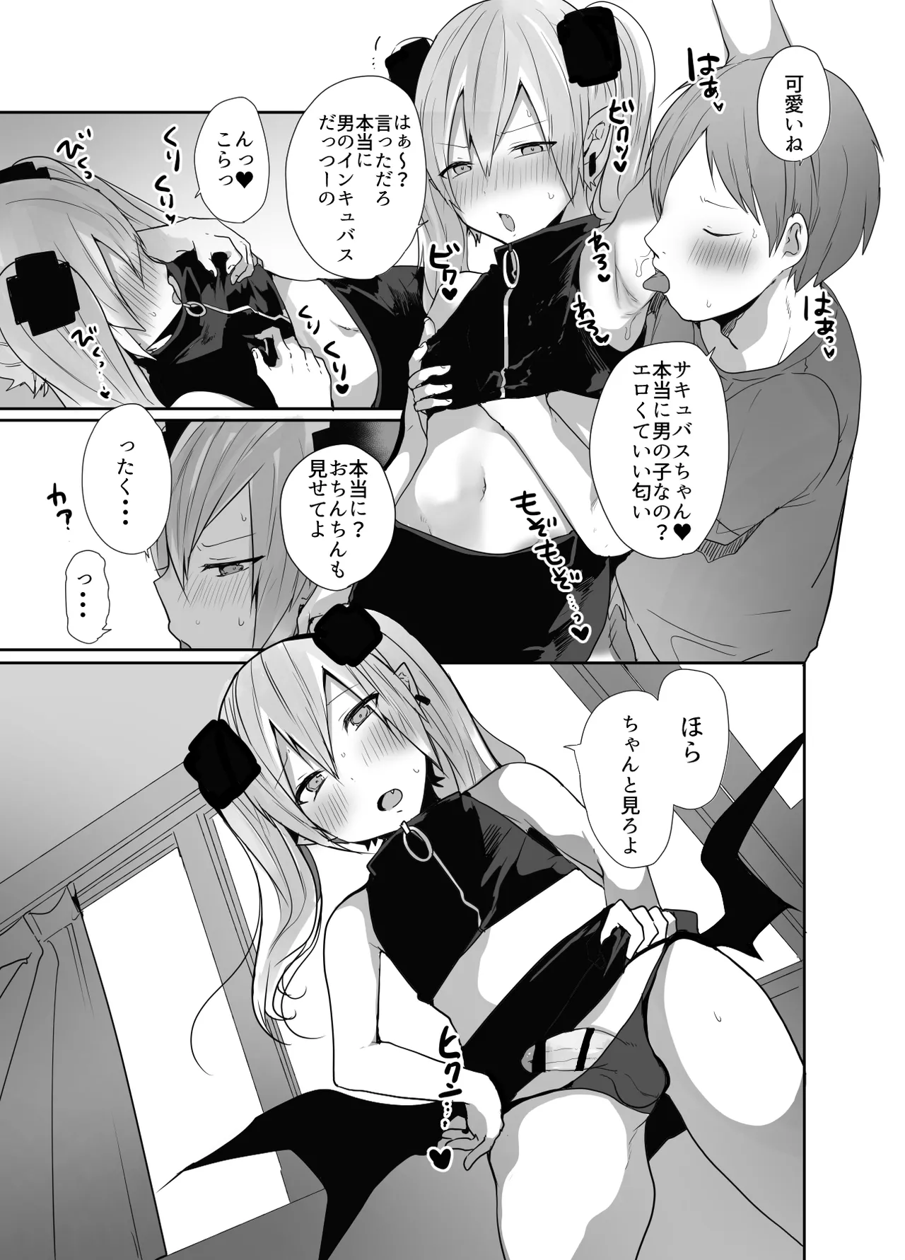 男だよバーカ！する女装サキュバス Page.12
