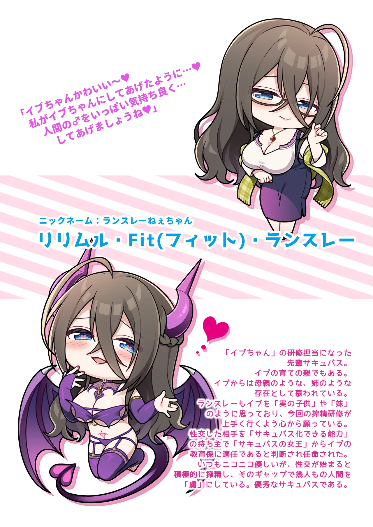 現代サキュバスのおせっくす研修 -TSサキュバス化娘と甘々母性サキュバス編- Page.4