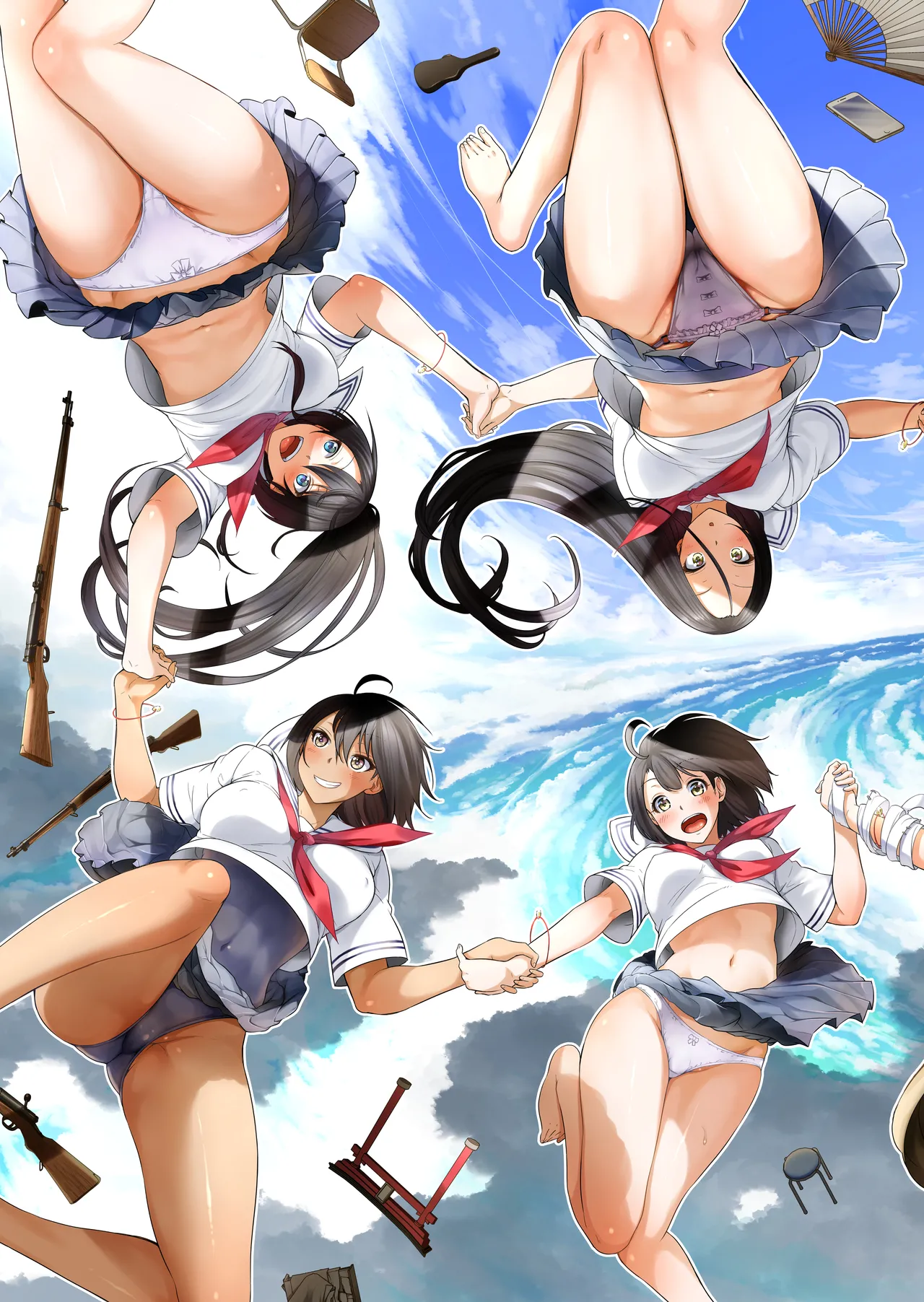 七夏の楽園〜田舎の学校で美少女ハーレム〜総集編後編 Page.306