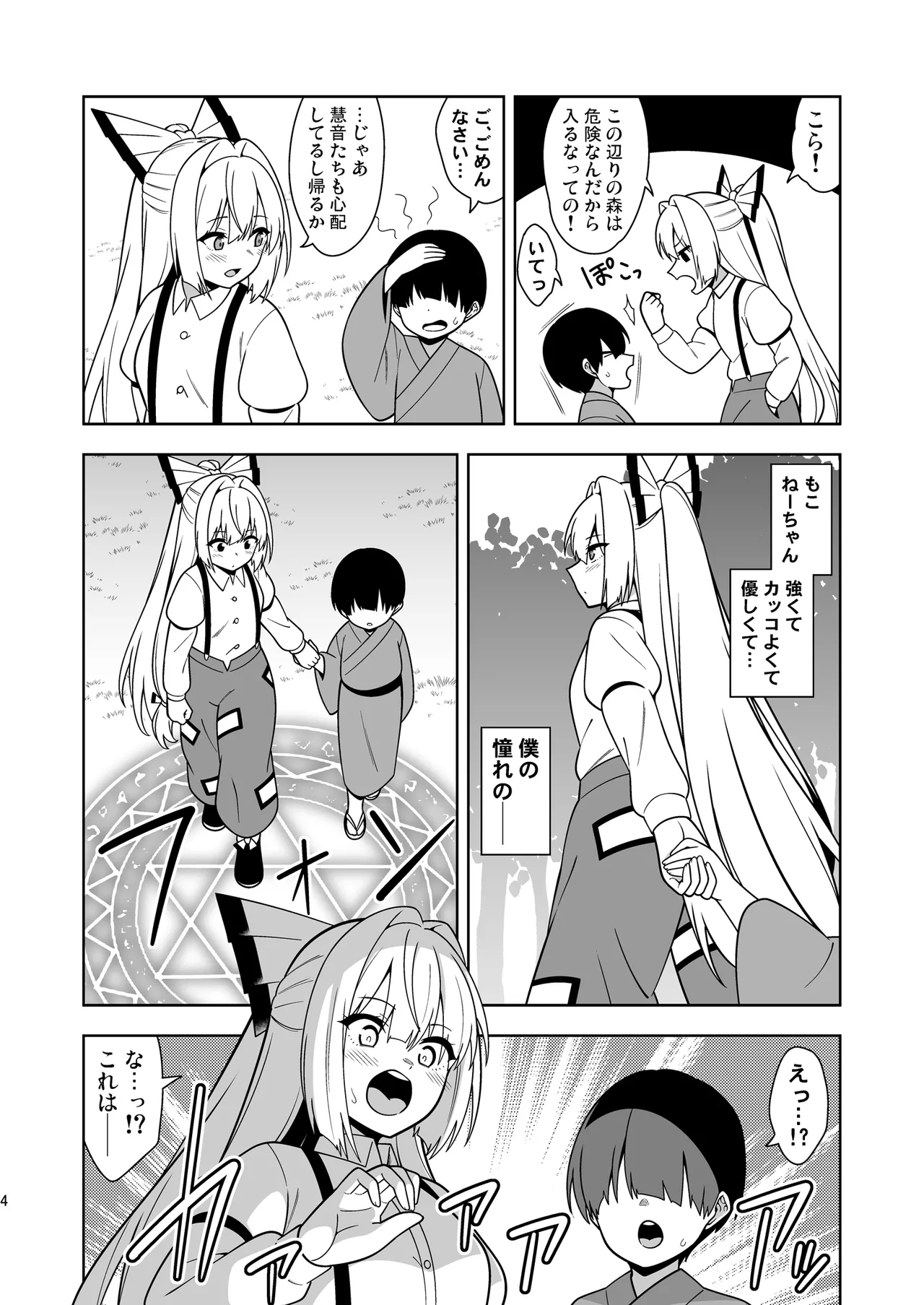 もこねーちゃんとエロトラップダンジョン Page.3