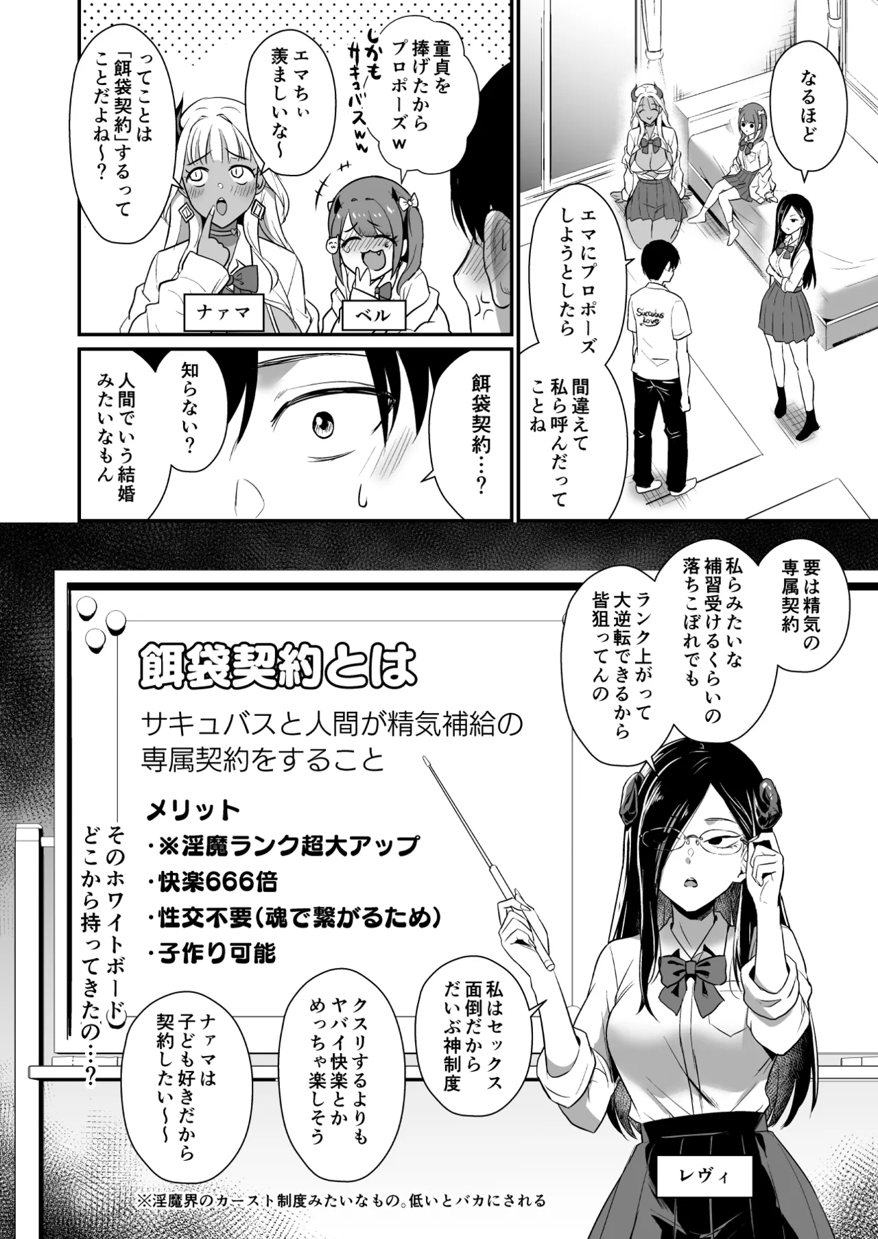 ギャルサキュバスがハーレムで来ようと俺の純愛は止まらない! Page.18