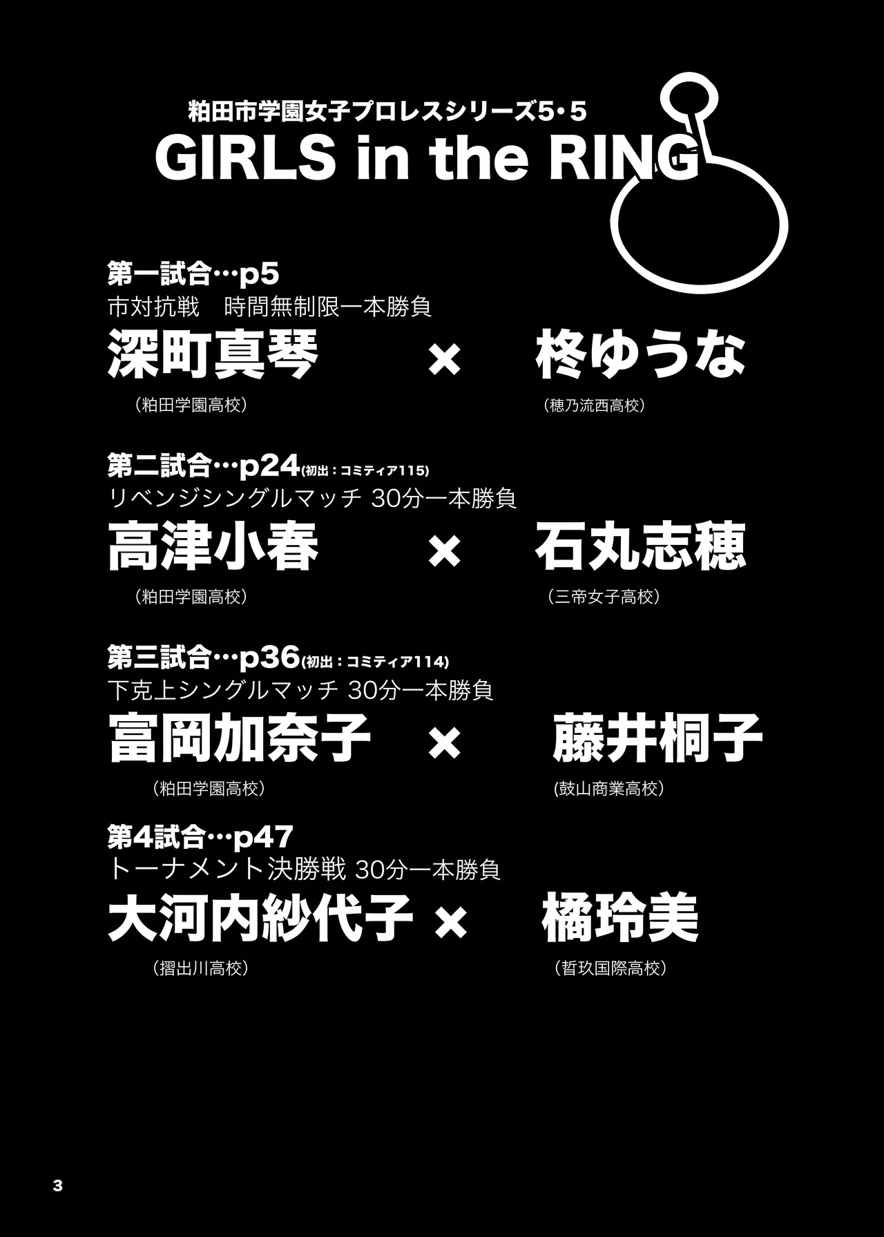 Girls in the Ring + Page.2