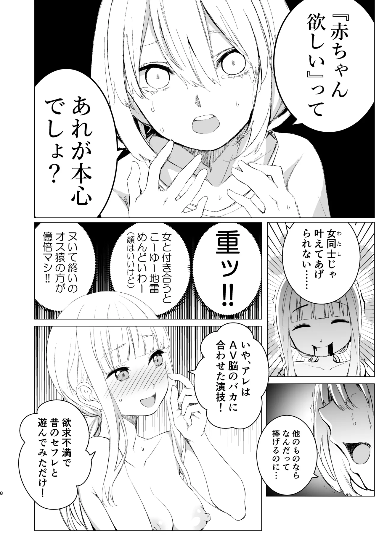 鏡にした口付け Page.7