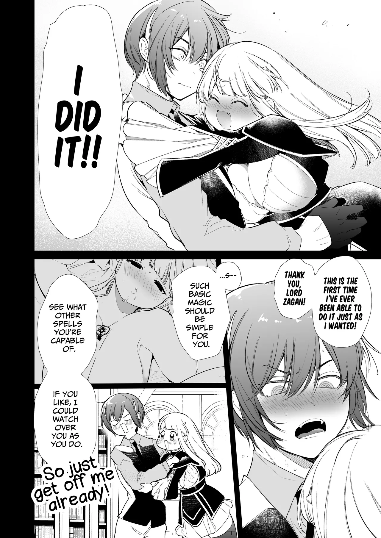 Mede little Roy ~Ochikobore Majo no Shoutai wa, Seieki (Maryouku) o Kate to suru Saikyou no Akuma deshita.~ 2 (Part 2/2) Page.8