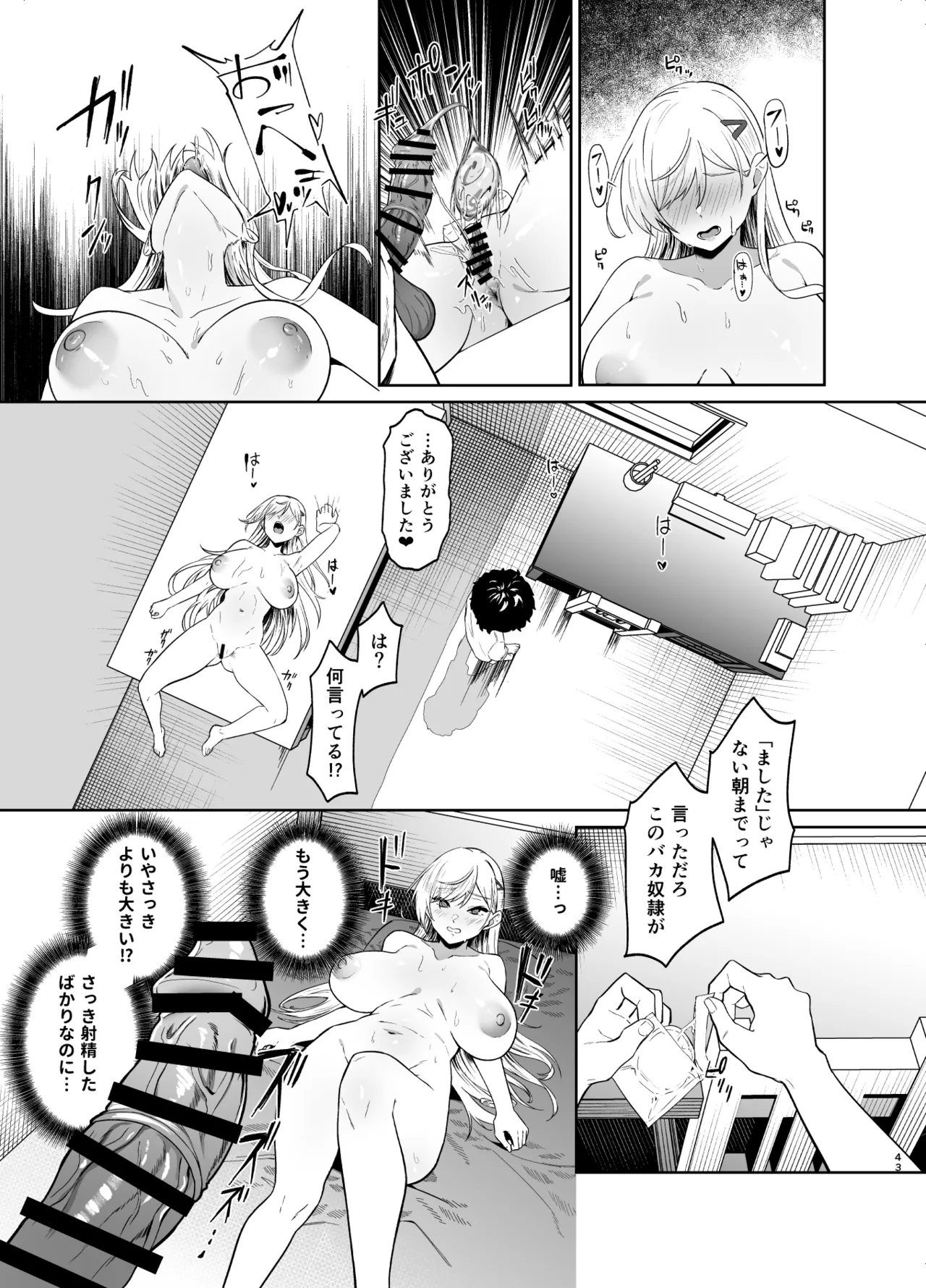 ギャルが僕の奴隷になる話 Page.42