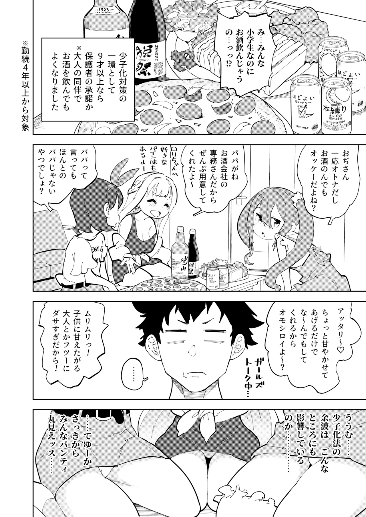 少子化対策メスガキちゃんたち Page.7