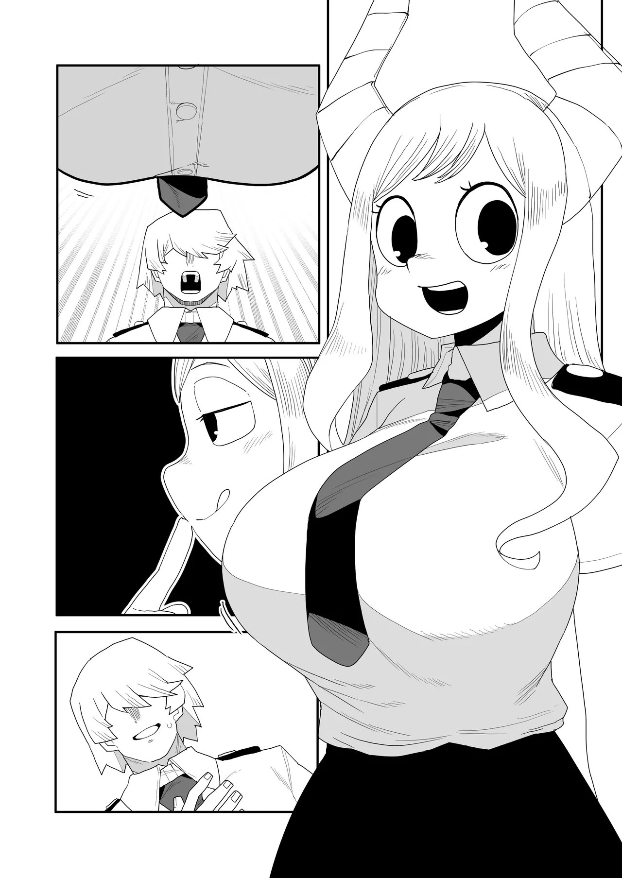 貞操逆転物 角取ポニーの場合 Page.18