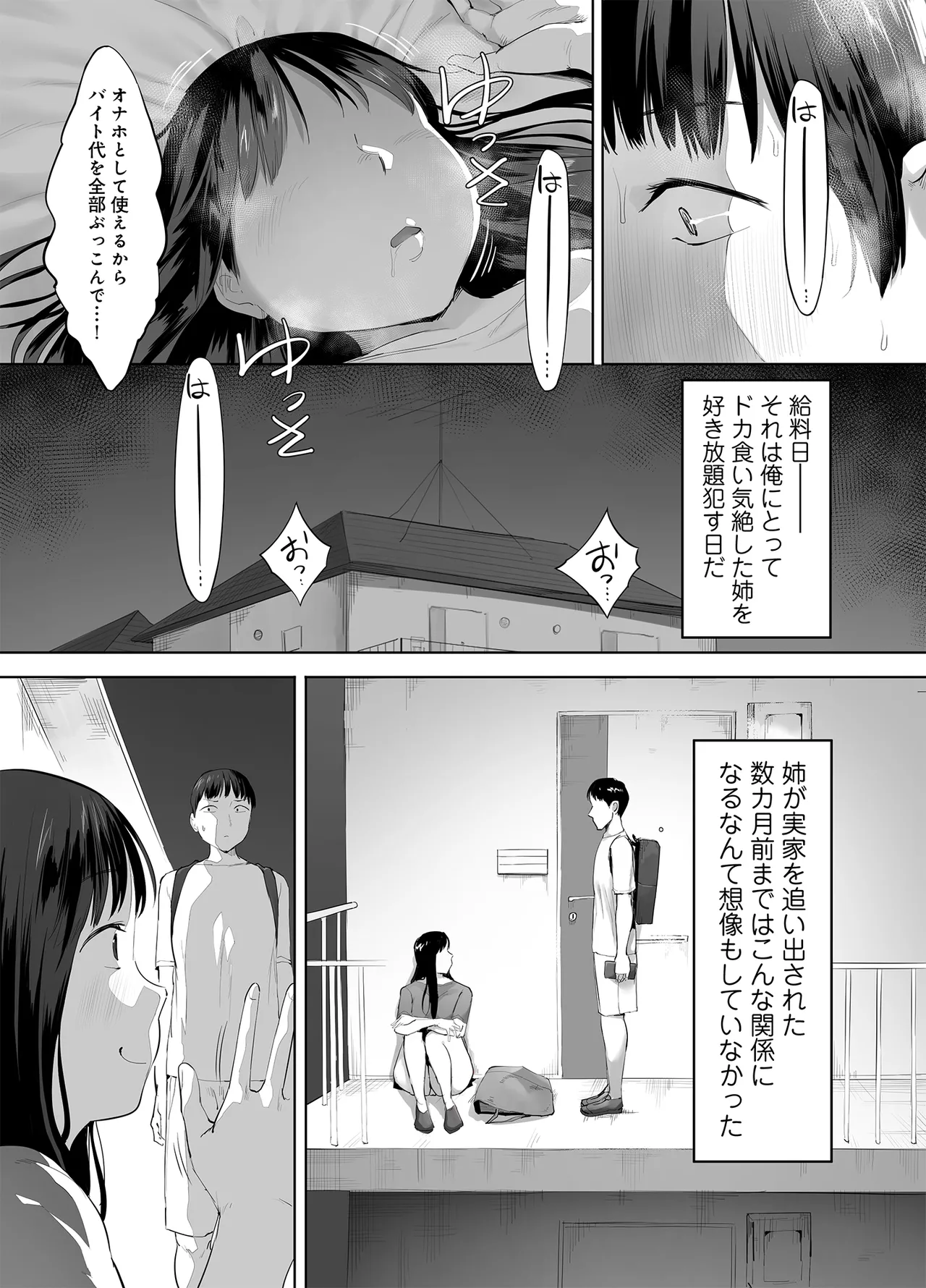 ドカ食い姉貴は俺の穴 Page.13