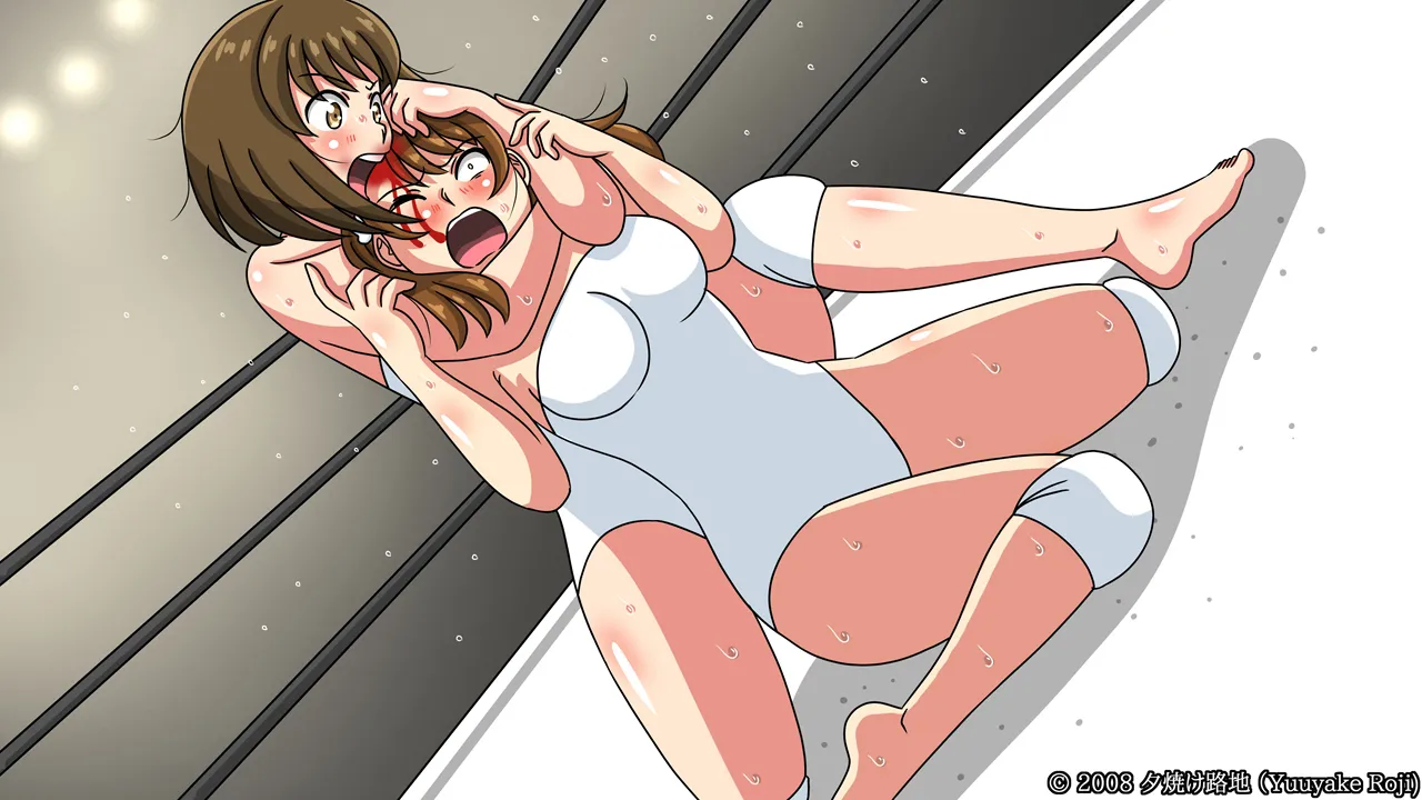 白い水着を真っ赤に染めて Page.140