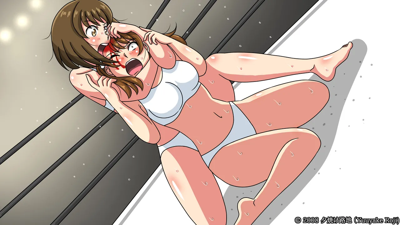 白い水着を真っ赤に染めて Page.145