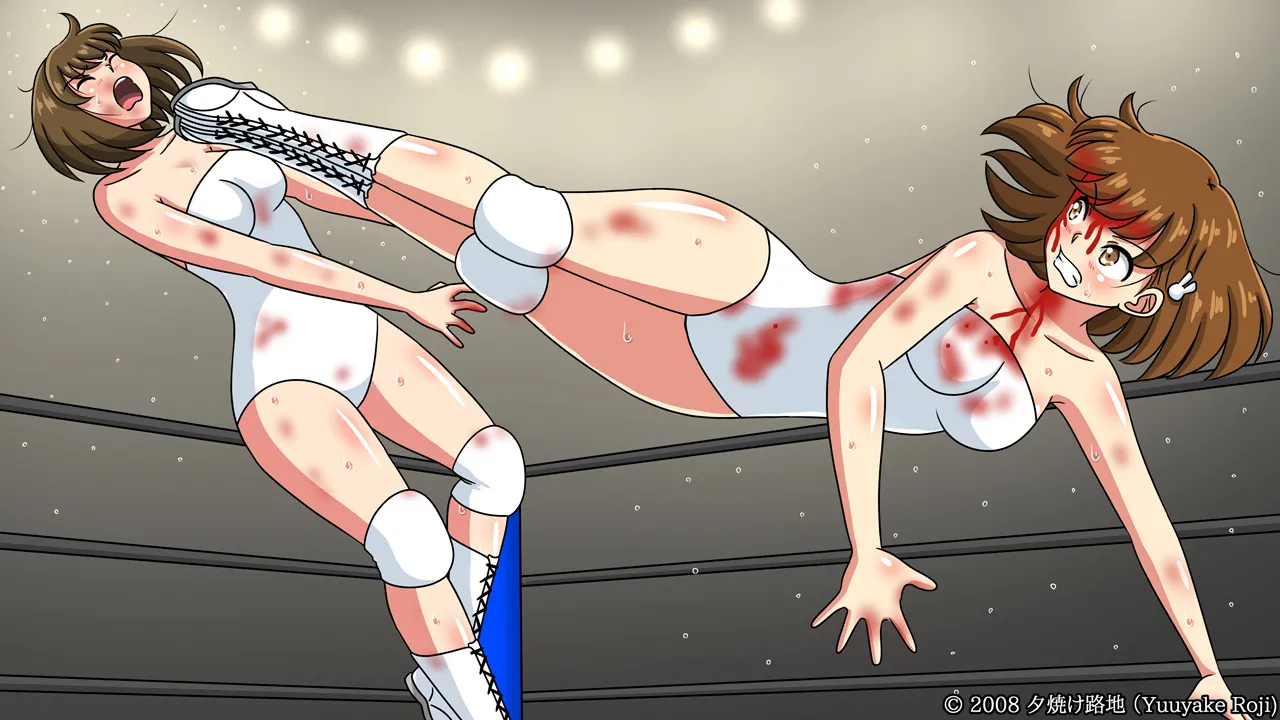 白い水着を真っ赤に染めて Page.162