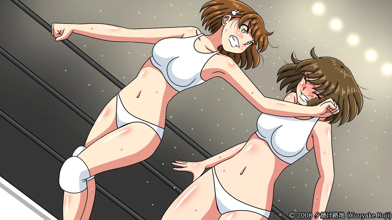 白い水着を真っ赤に染めて Page.339