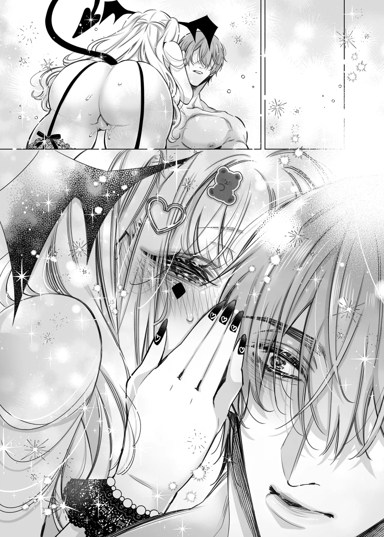 リリーちゃんは負けたくない。～高飛車サキュバスにはドS社畜でわからせて～3 Page.98