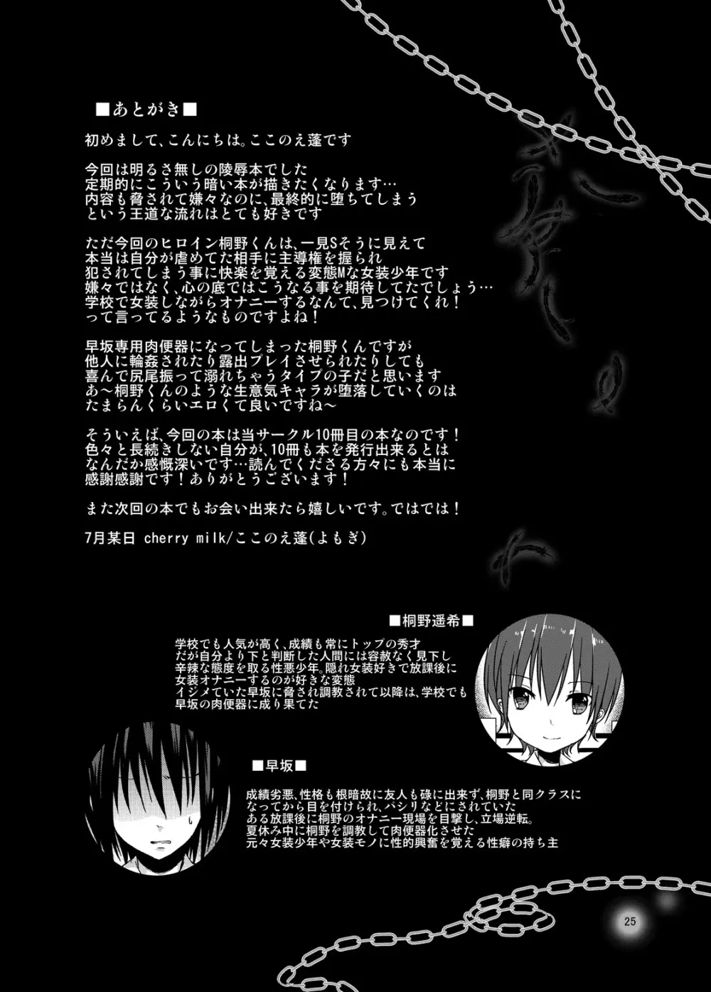 夏休みの調教日記 Page.25