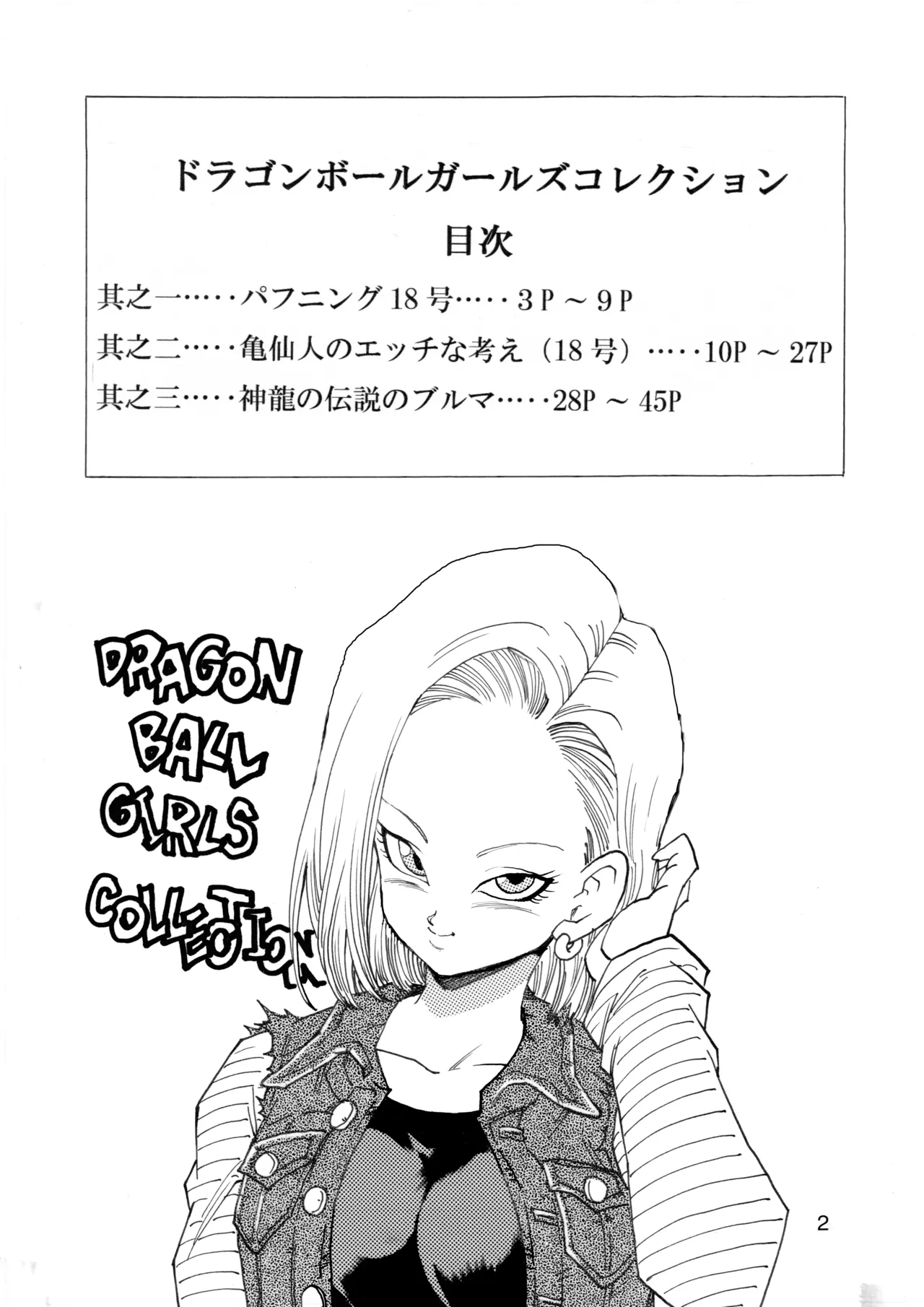 ドラゴンボールガールズコレクション1 Page.3