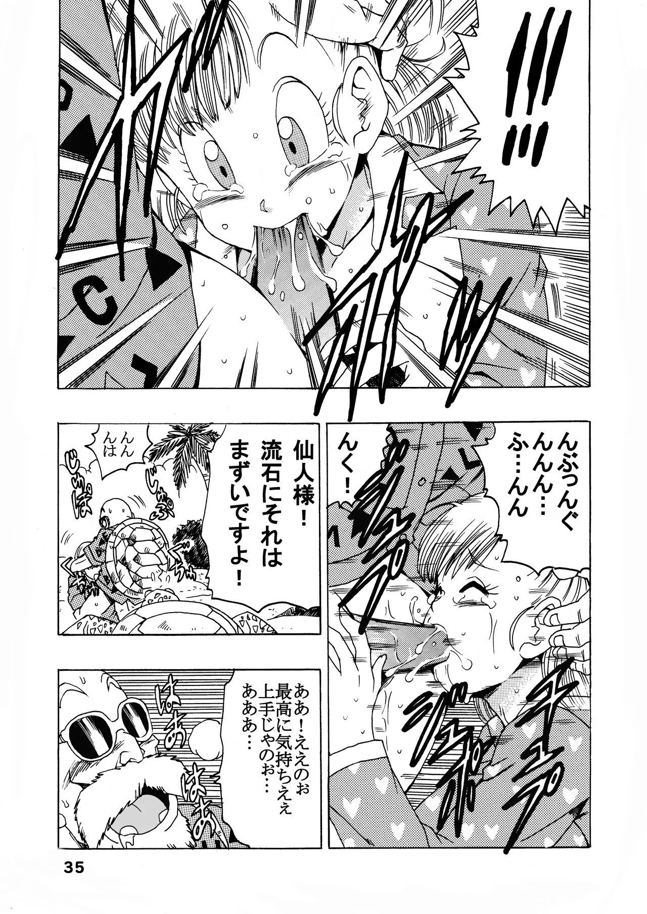 ブルマの最強への道 Page.35