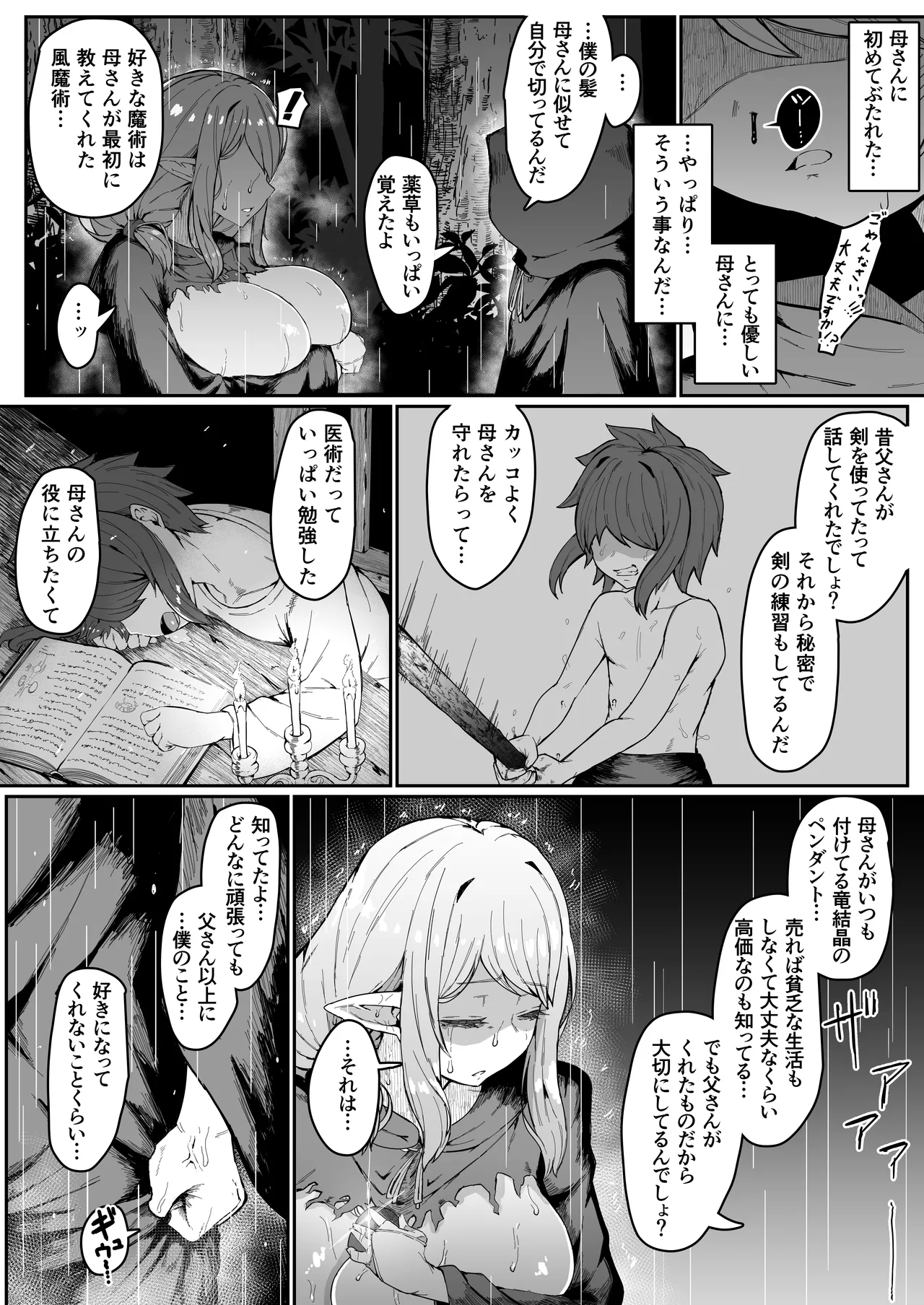 エルフの母と孕むまで + アフターストーリー Page.26