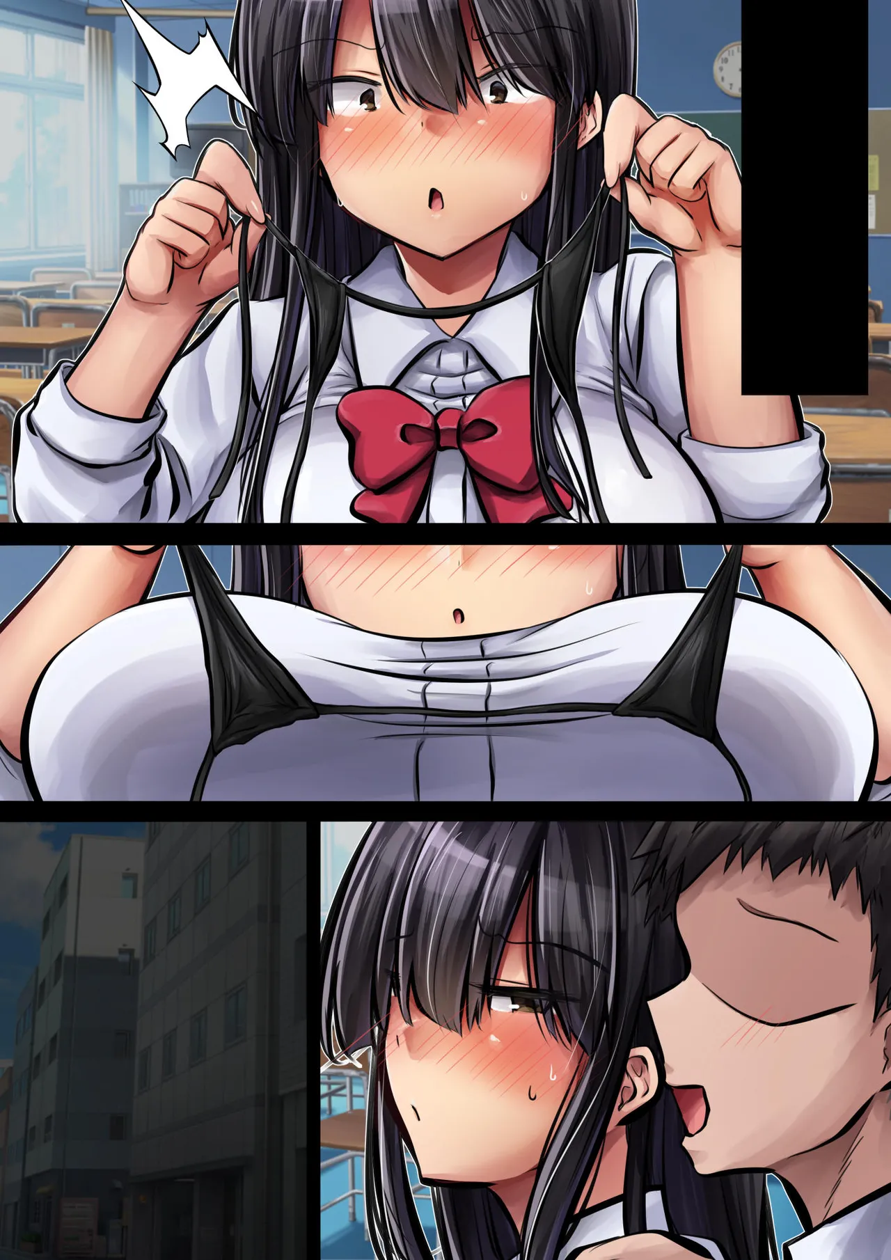 目つきも口も悪い後輩ちゃんは俺のことが好きなのでスケベな水着お願いしてめちゃくちゃHしました。 Page.64