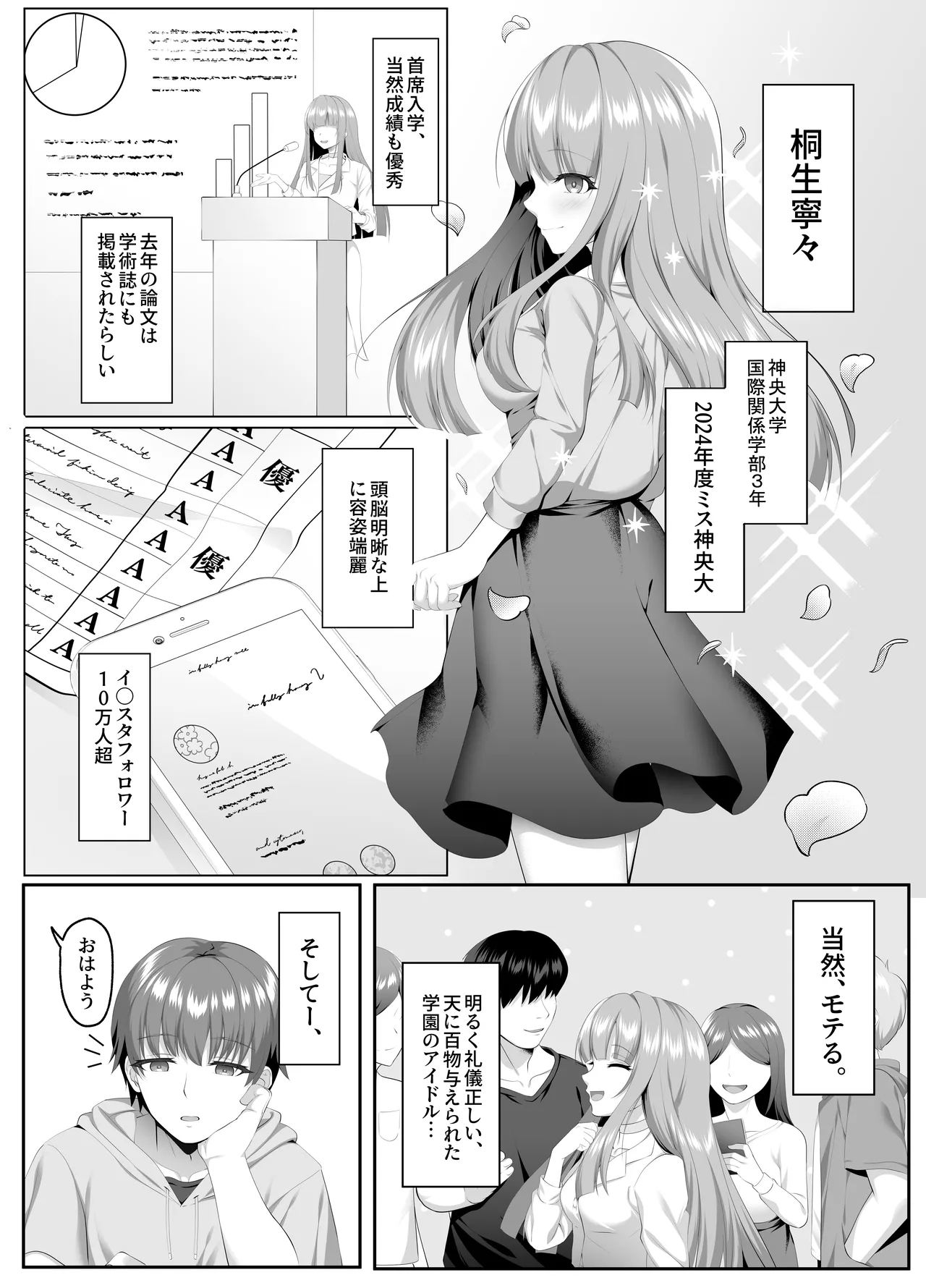 名門校随一の才女を救いようのないマゾ雌に再教育するお話 Page.2