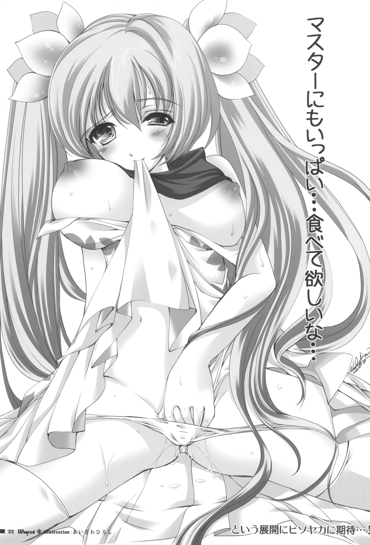 オフィシャル同人誌風画集「Wogend」 Page.22