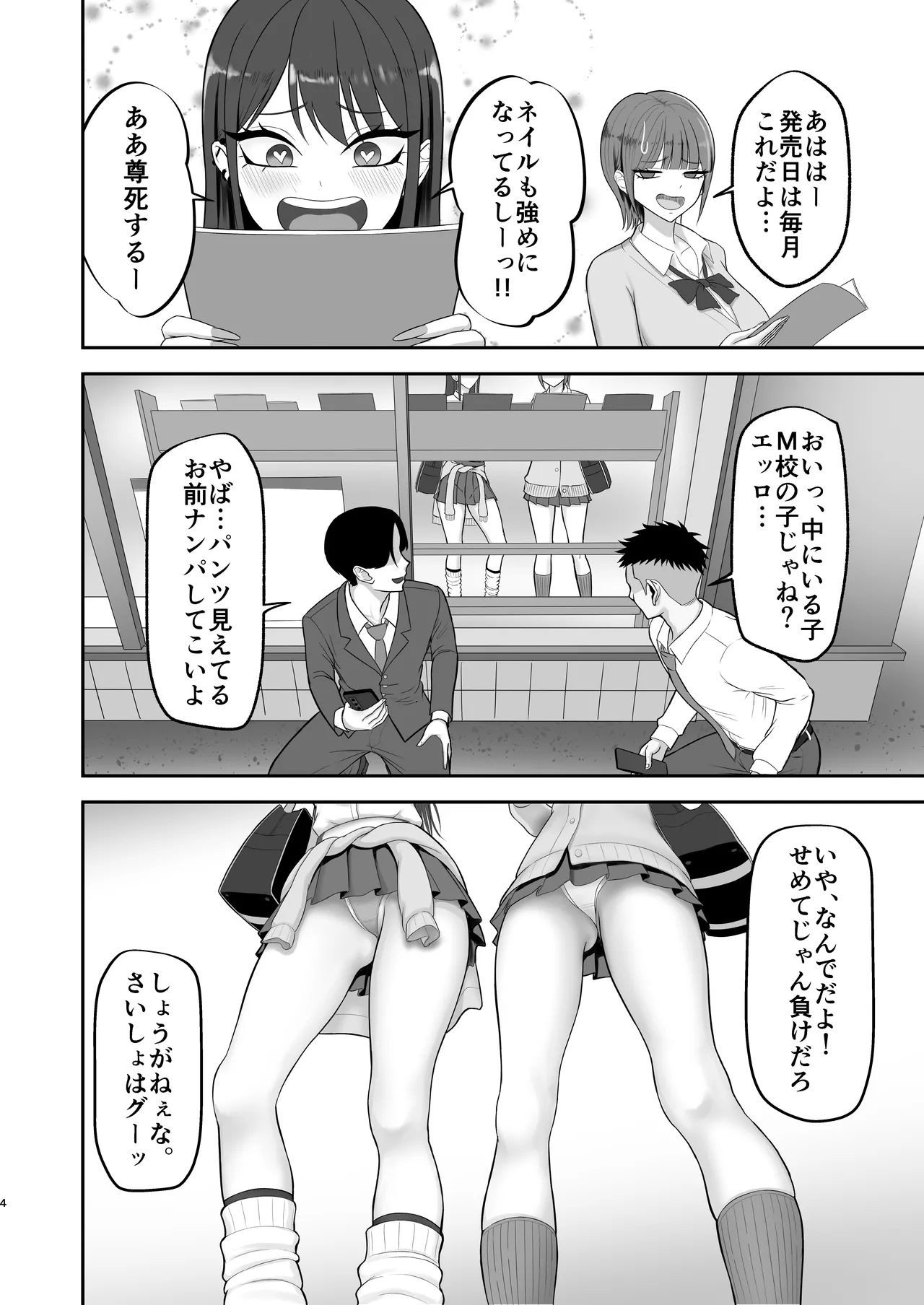 あこがれのモデル事務所に入った結果… Page.3