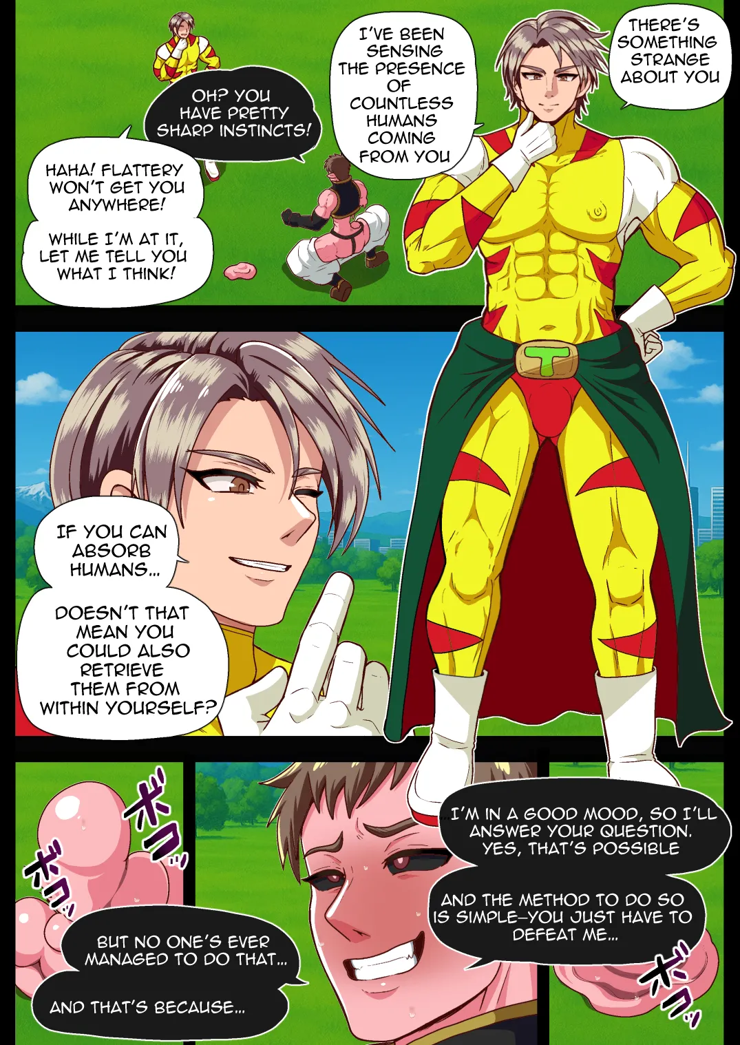 Birthday, Defeat of the Mighty Page.4