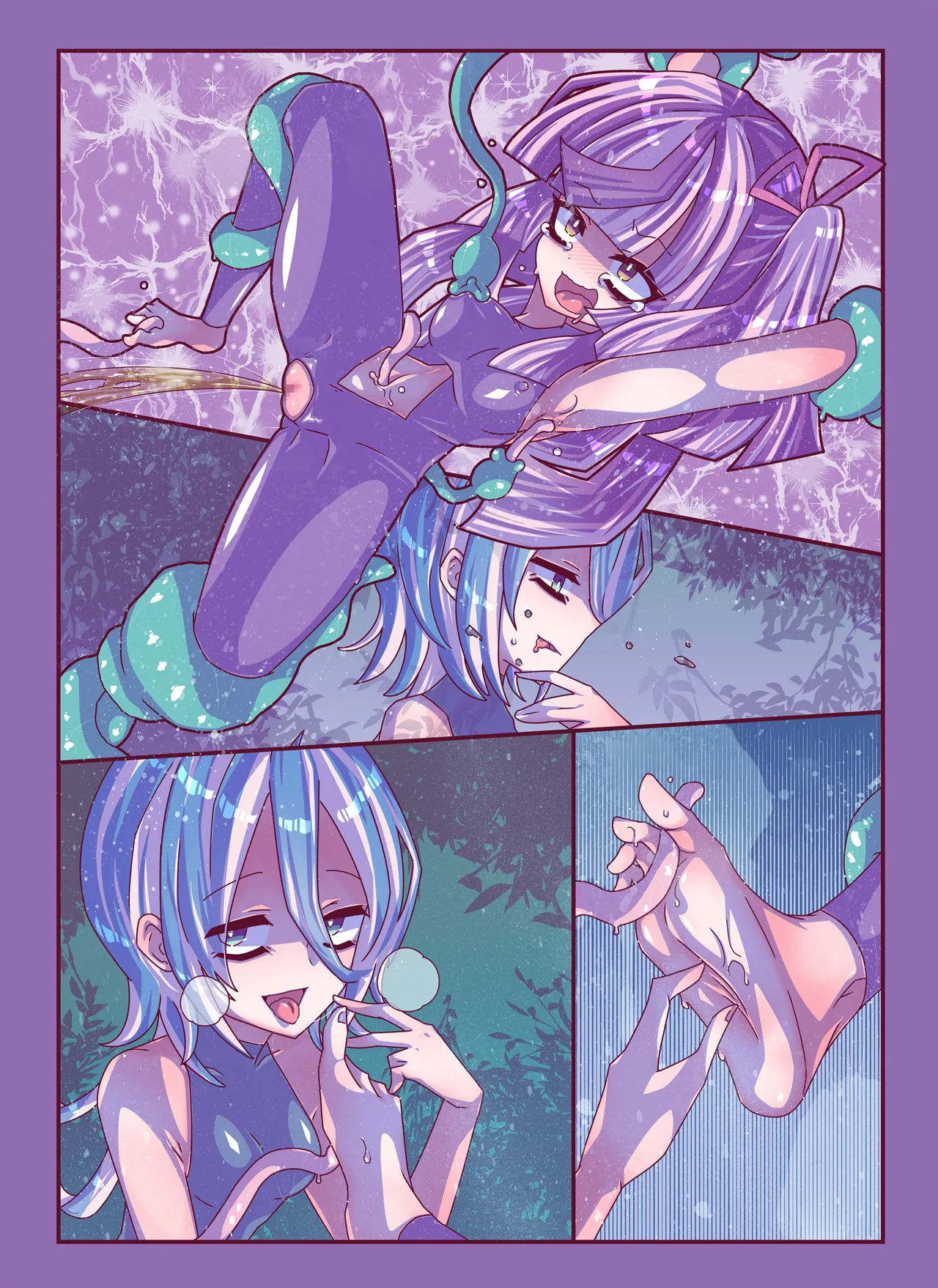 雑草刈りちゃん2人こちょぺろくすぐり敗北 Page.44