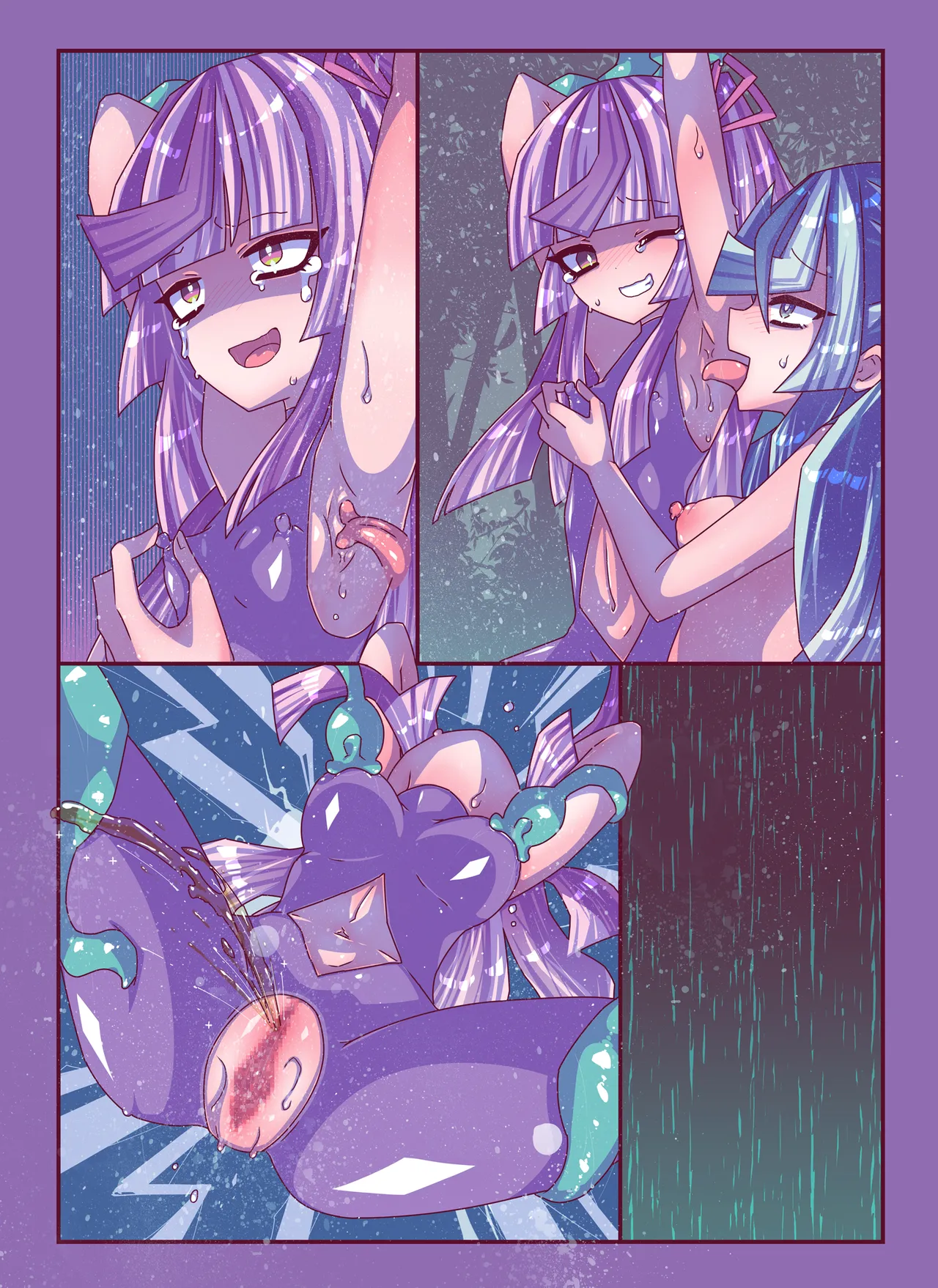 雑草刈りちゃん2人こちょぺろくすぐり敗北 Page.48