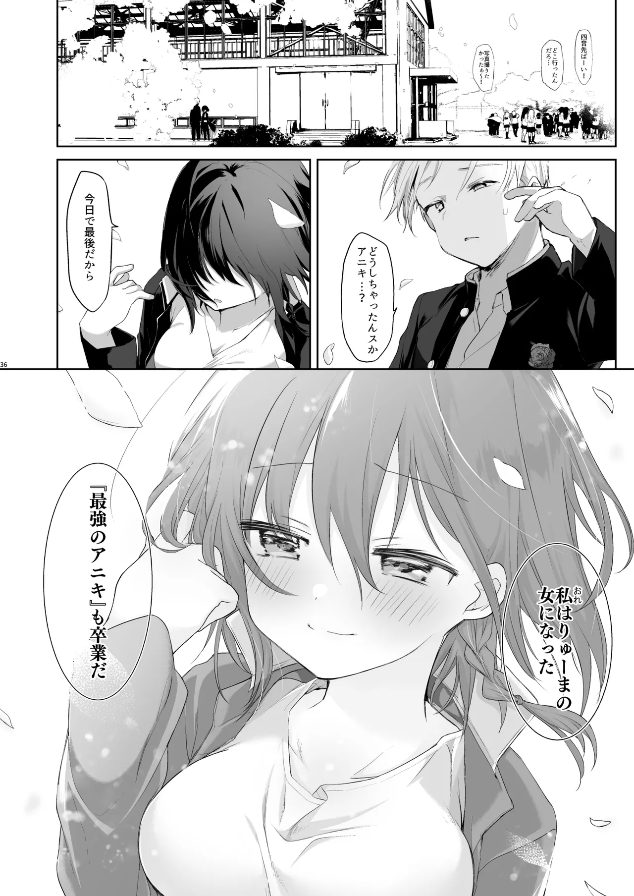 下着と卒業とアニキと俺と Page.31