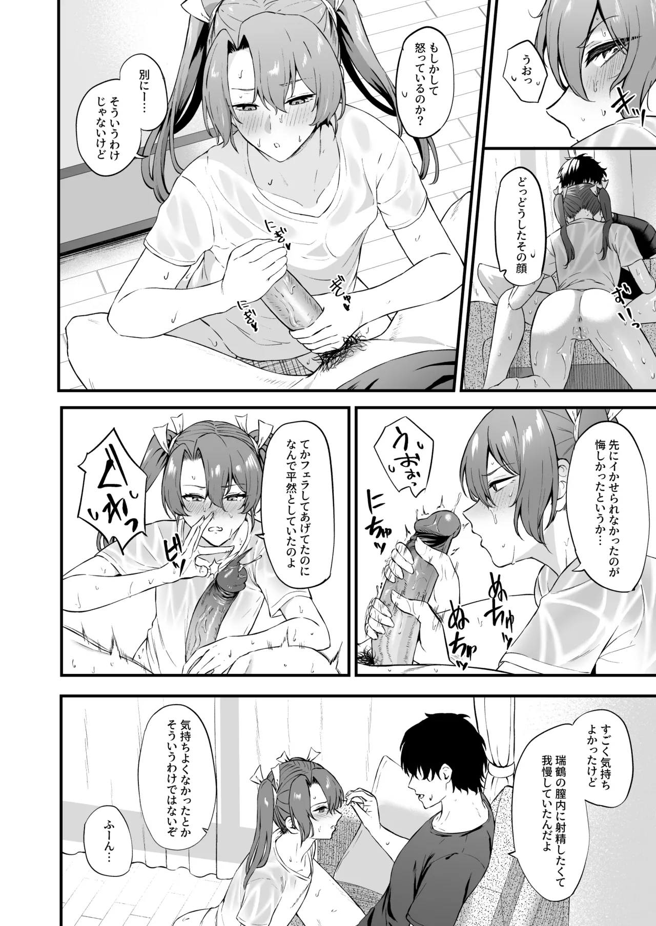 汗だく瑞鶴と交尾する本 Page.17