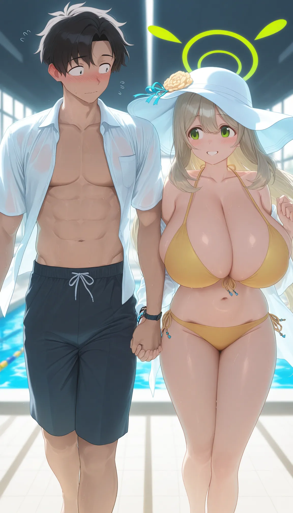 Nonomi - Summer with Sensei // ノノミ - 先生と過ごす夏 [210p] (Patreon) [AI Generated] Page.11