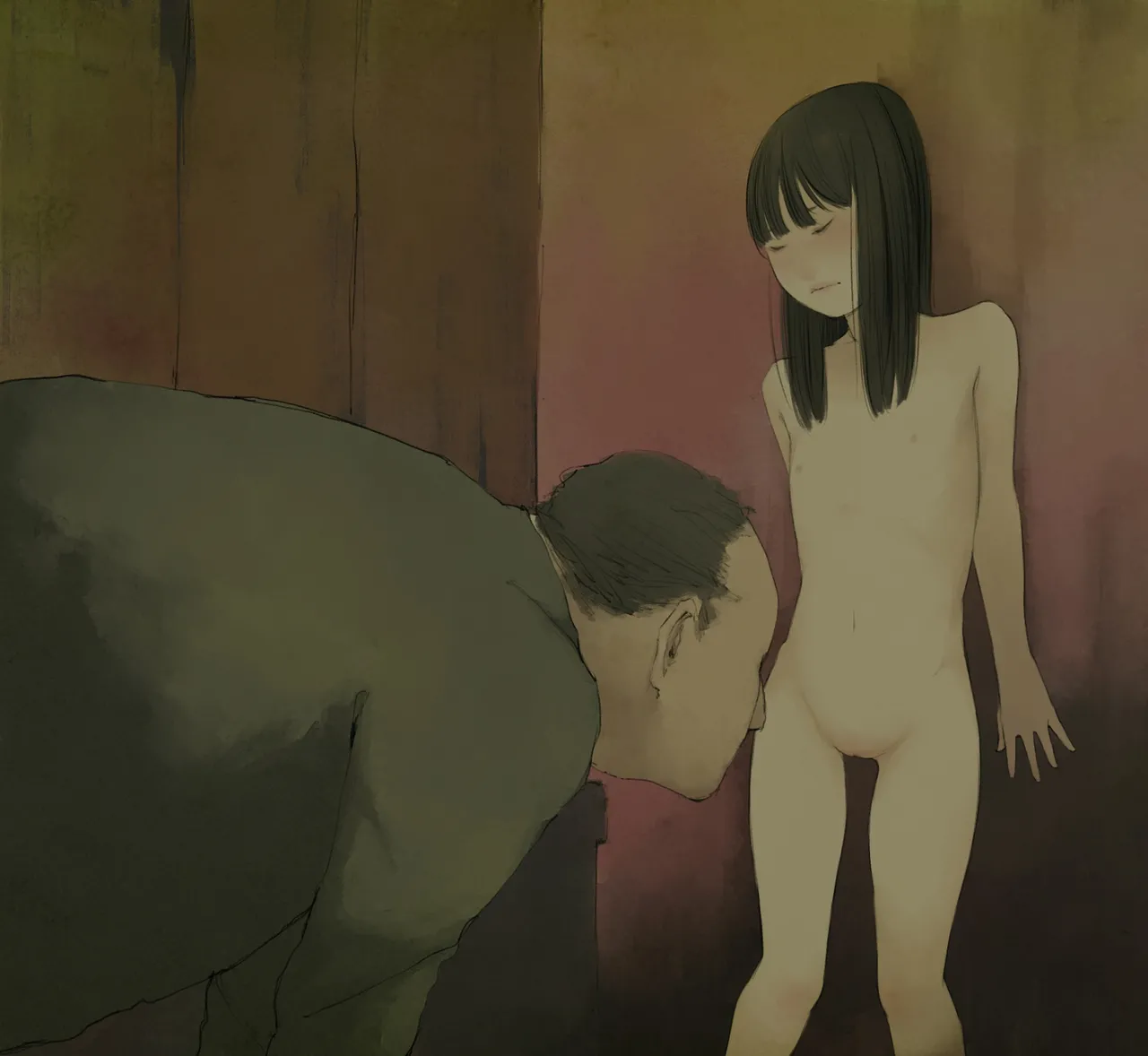 少女は逃げ出すこともできず、小さな身体を何度も犯された Page.17