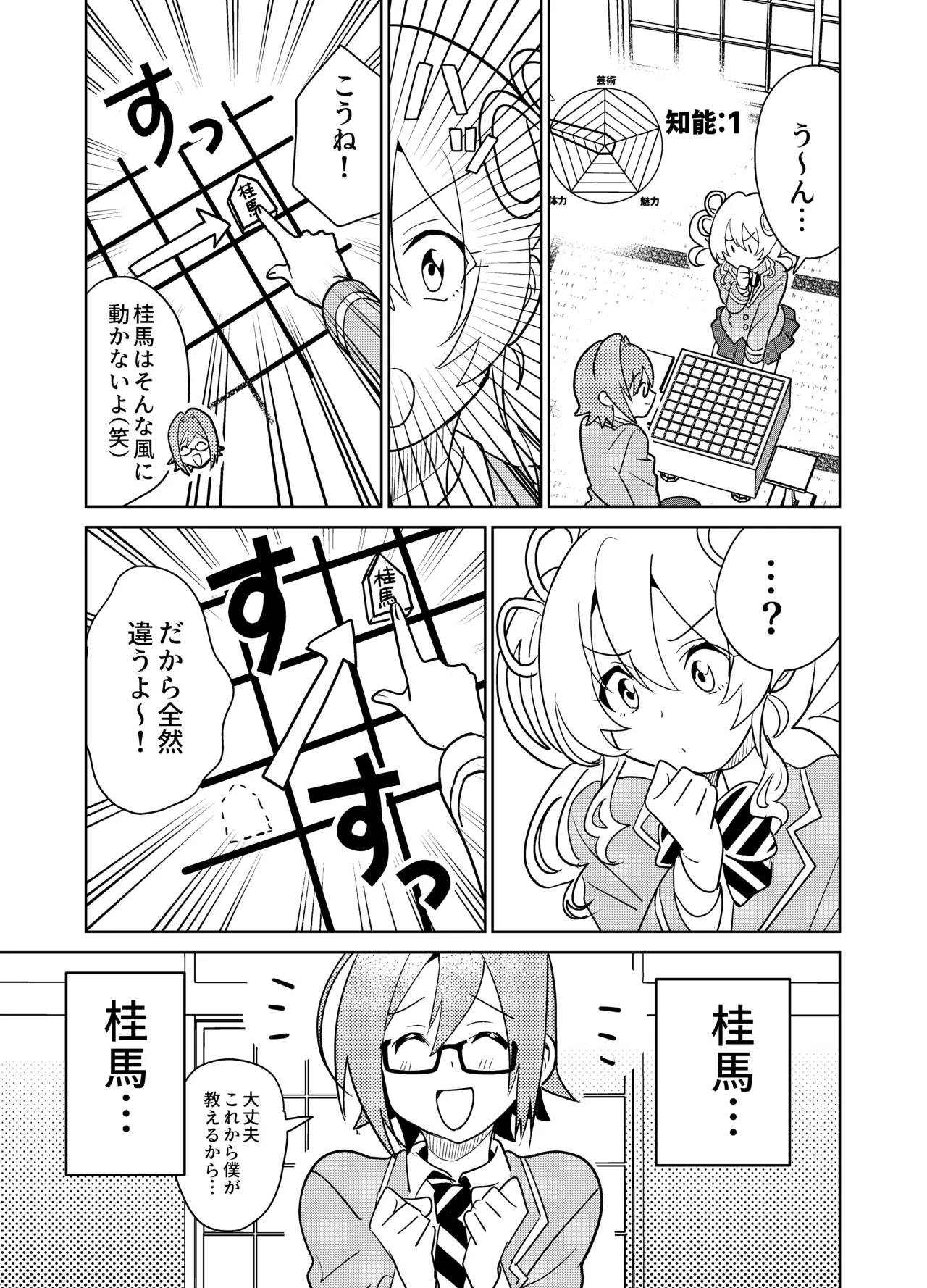 もしも乙女ゲーのヒロインが、ステータスをちんぽに全振りしていたら Page.14